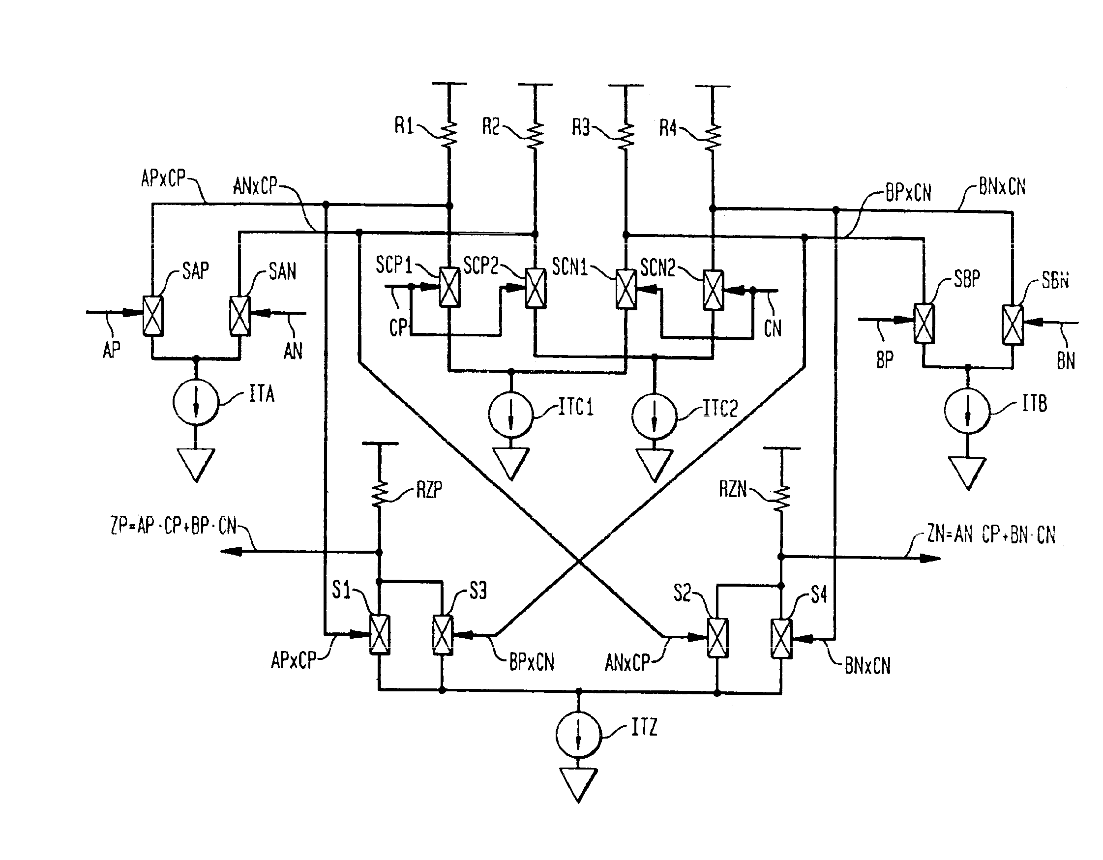 Pipelined low-voltage current-mode logic with a switching stack height of one