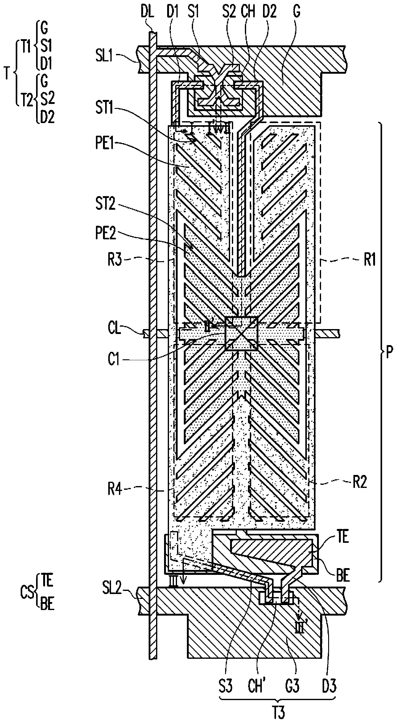 Pixel structure and driving method thereof