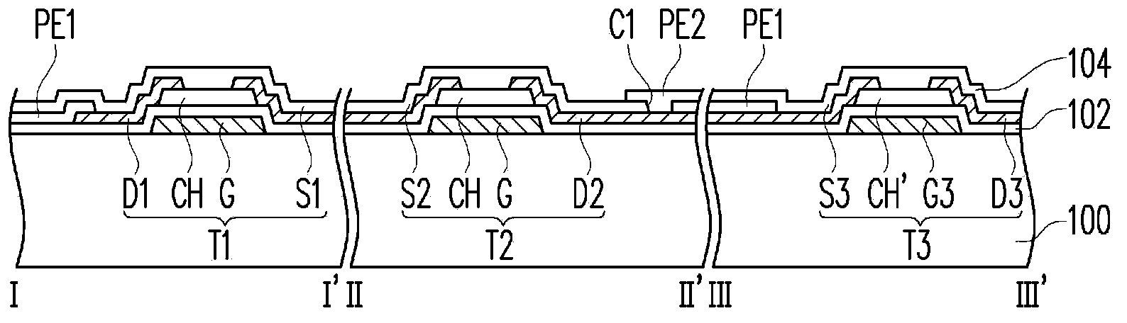 Pixel structure and driving method thereof