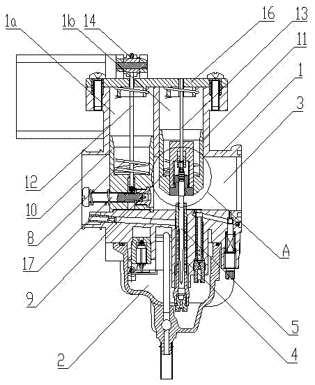 Separate-controlled carburetor applicable to intelligent control