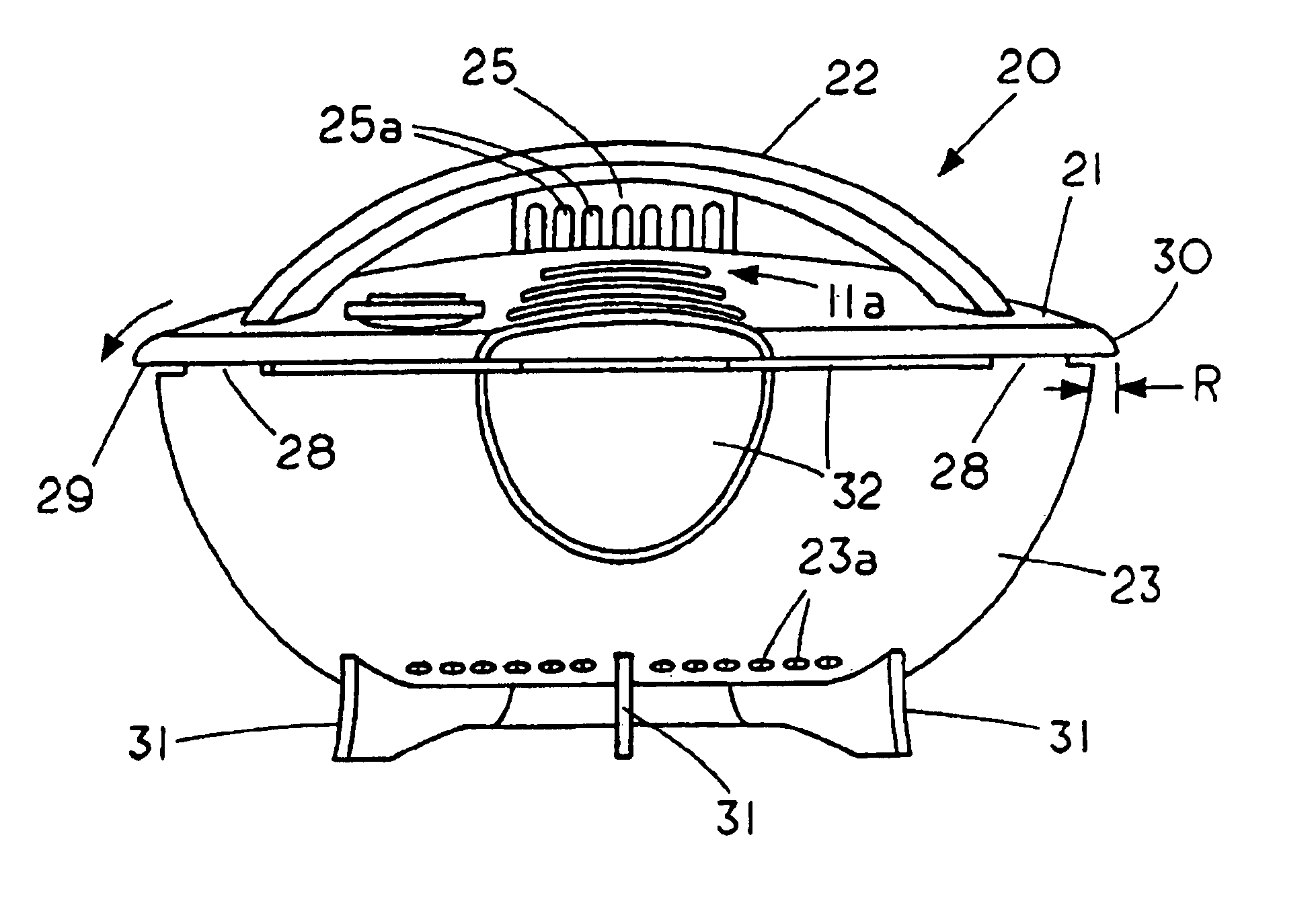 Combination inline dispenser and non-fitted cartridge