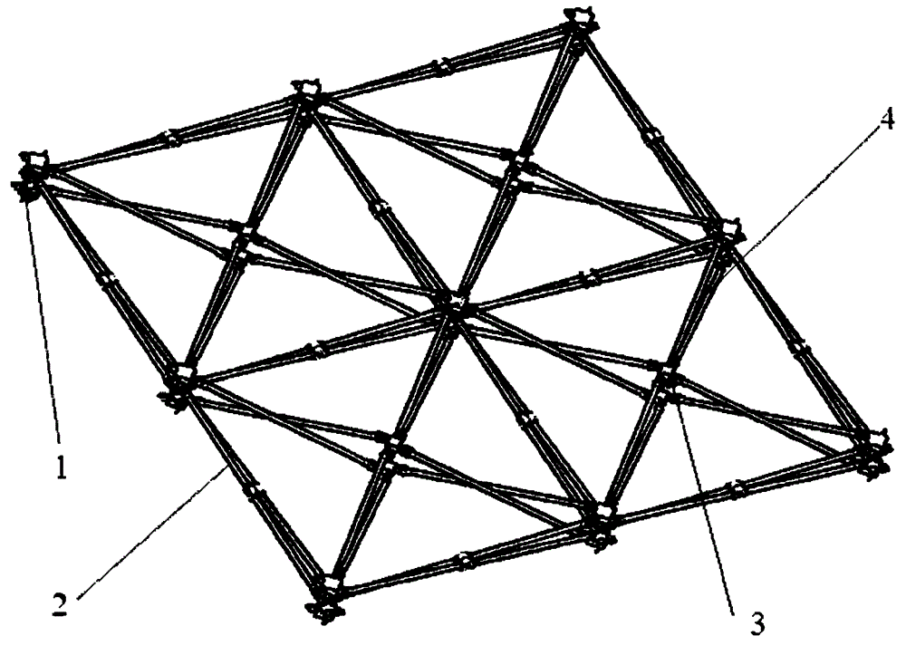 Scissors-based quadrilateral unit planar array developable mechanism