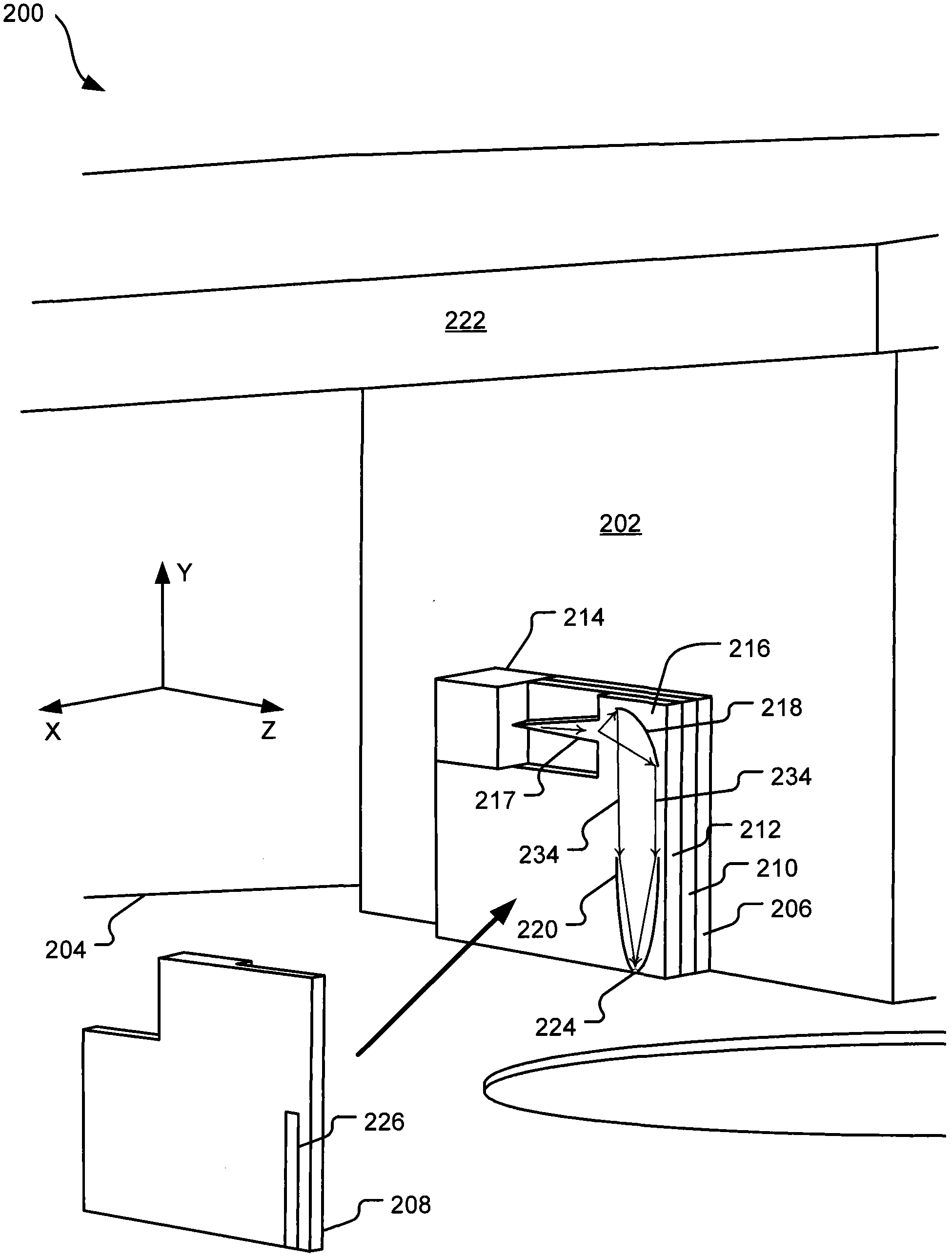 Light delivery waveguide