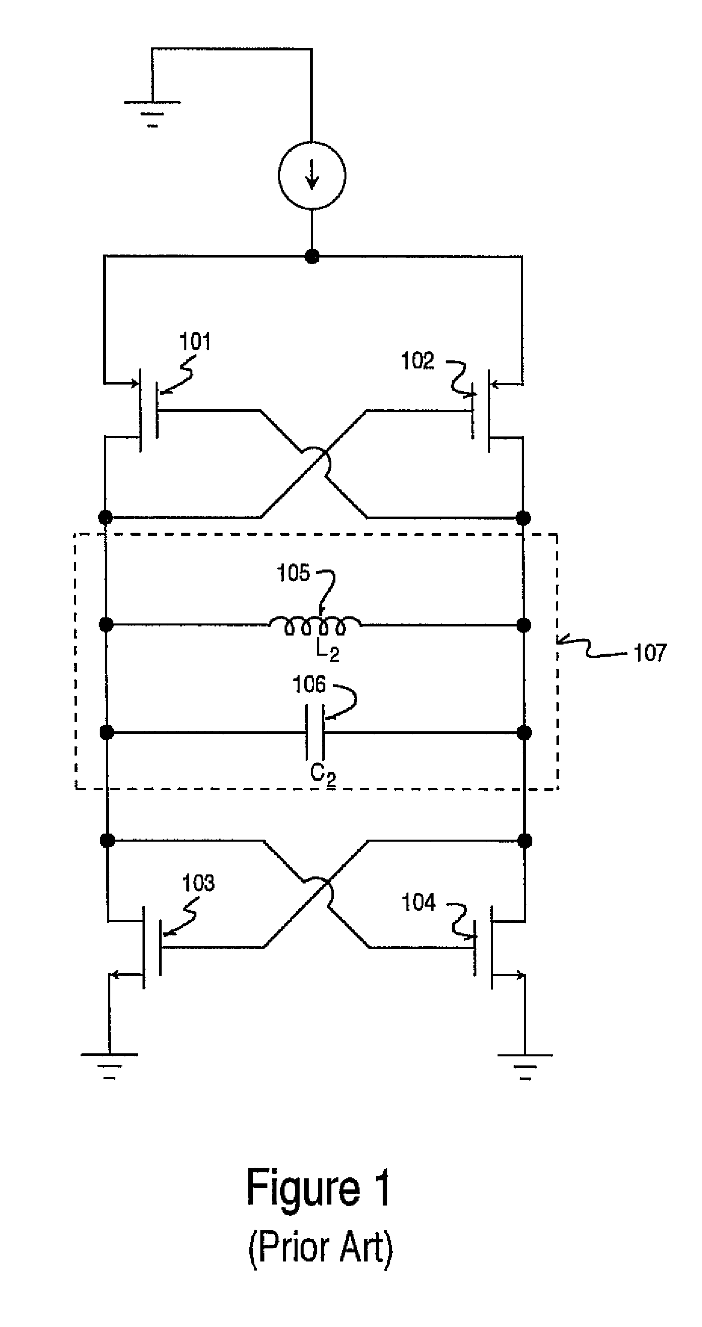 Voltage controlled oscillator having reduced phase noise