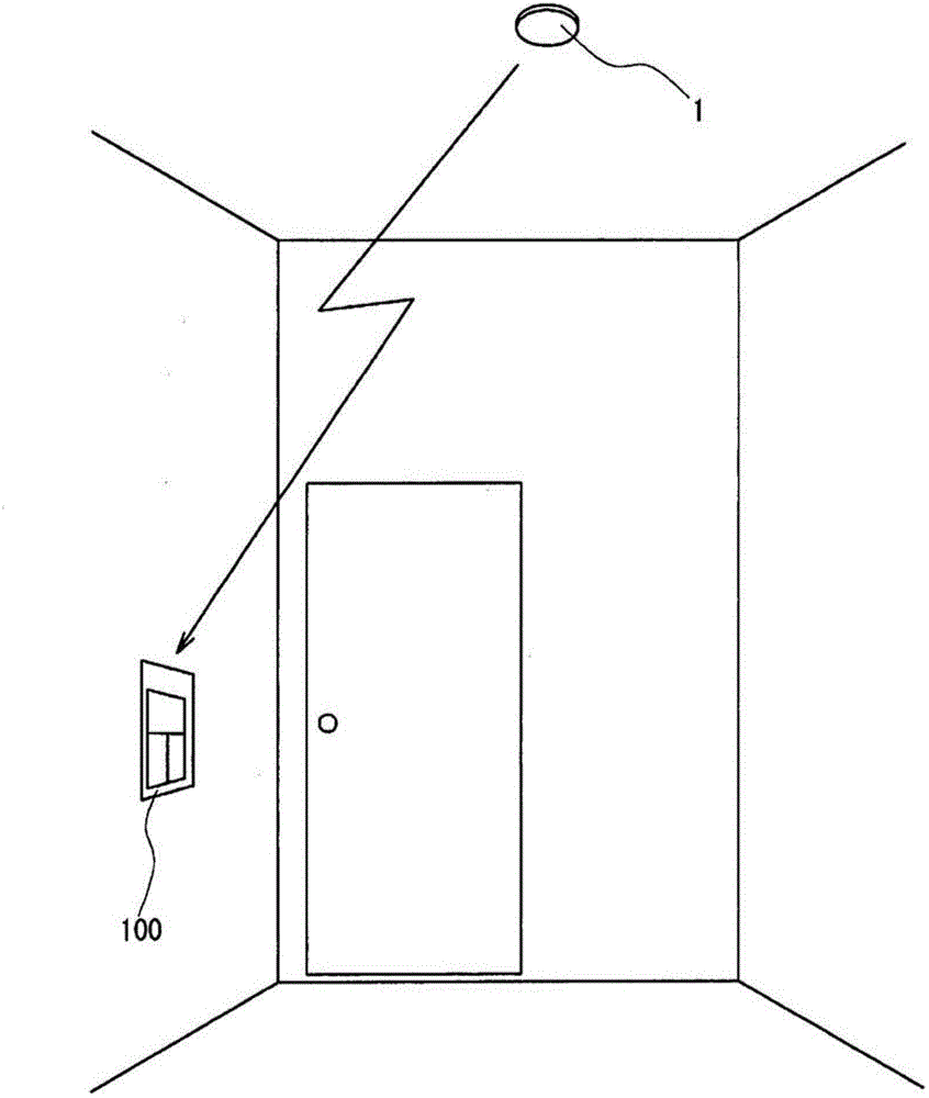 Wireless apparatus, wireless abnormality notification system using same, and wireless remote control system