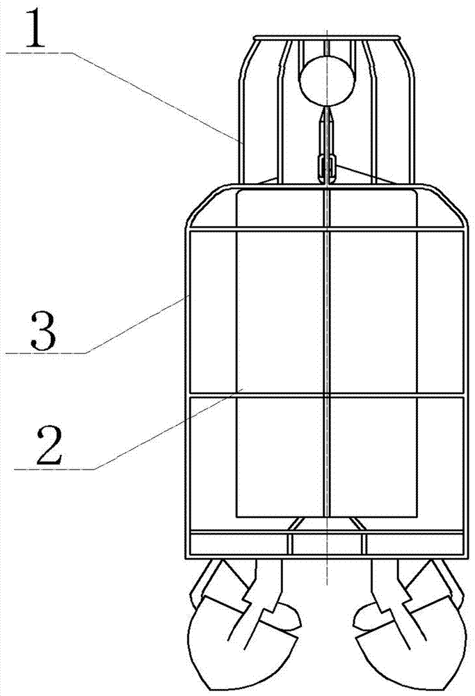 A recovery method for low-level radioactive waste in a waste pit