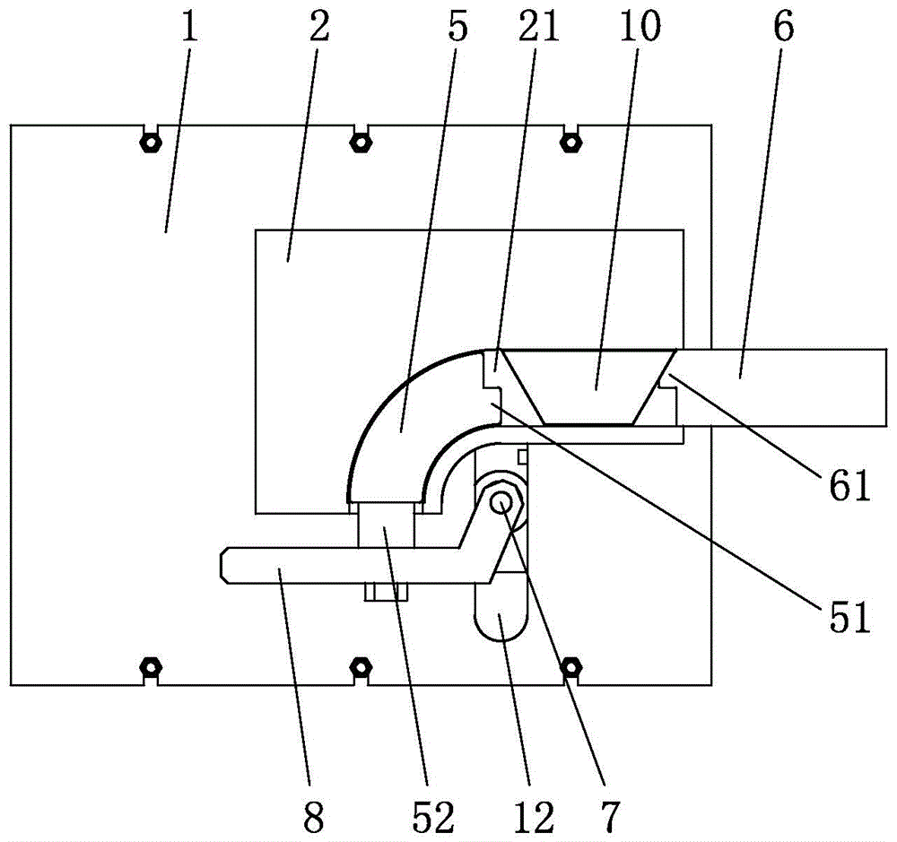Bent pipe device