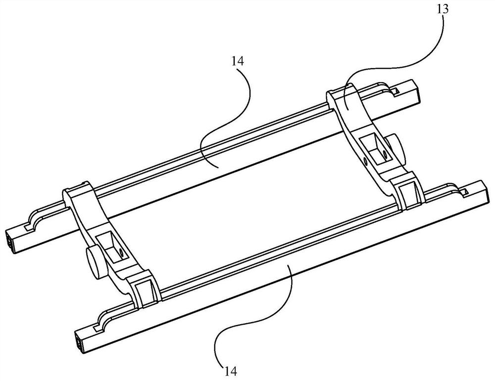 Scraping device, double-scraping assembly and cleaning device