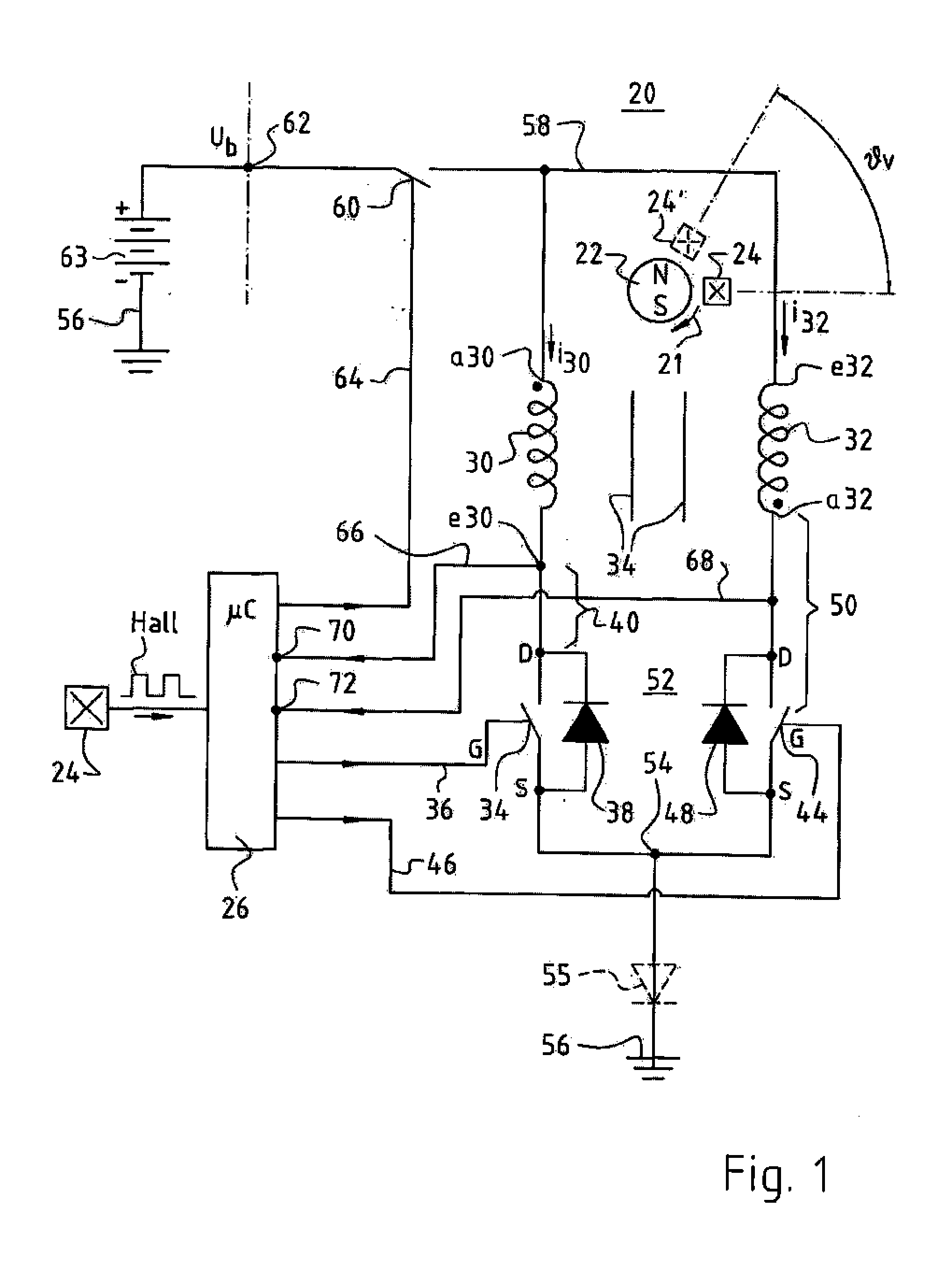 Method for Operating an Electronically Commutated Motor, and Motor for Carrying Out a Method Such as This