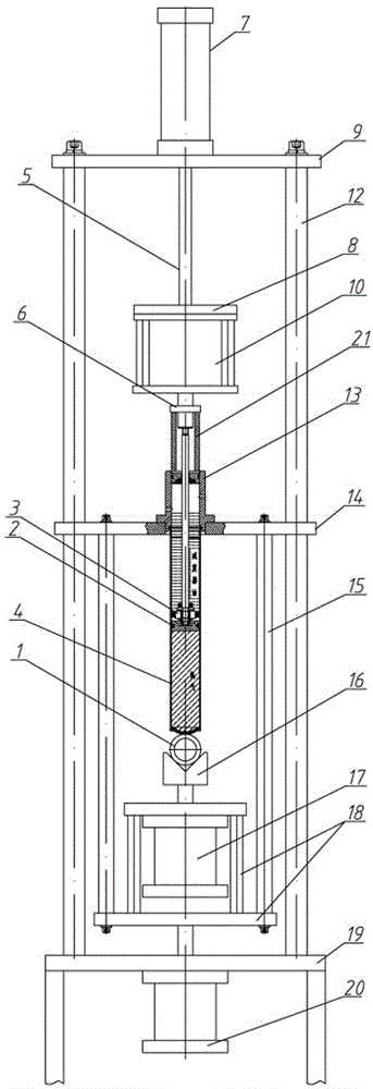 An assembly method of an inflatable monotube shock absorber