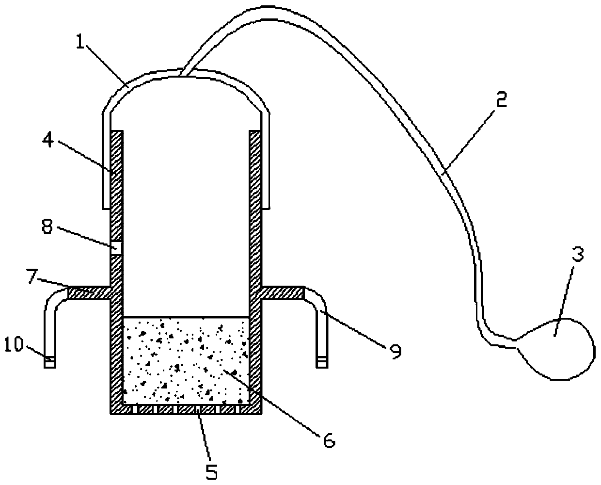 Suction device for pipette