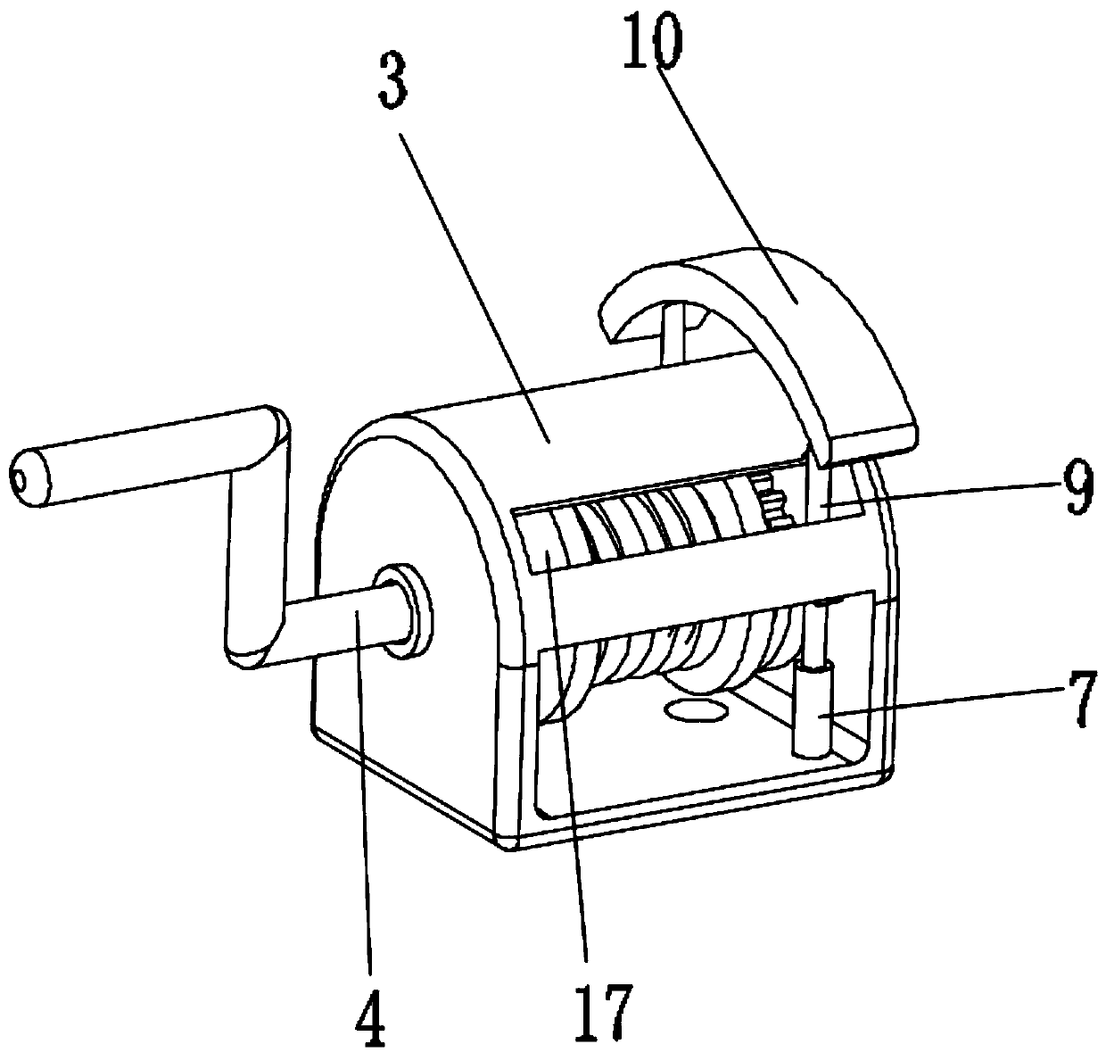 Orthopedic traction frame used in medical orthopedic department