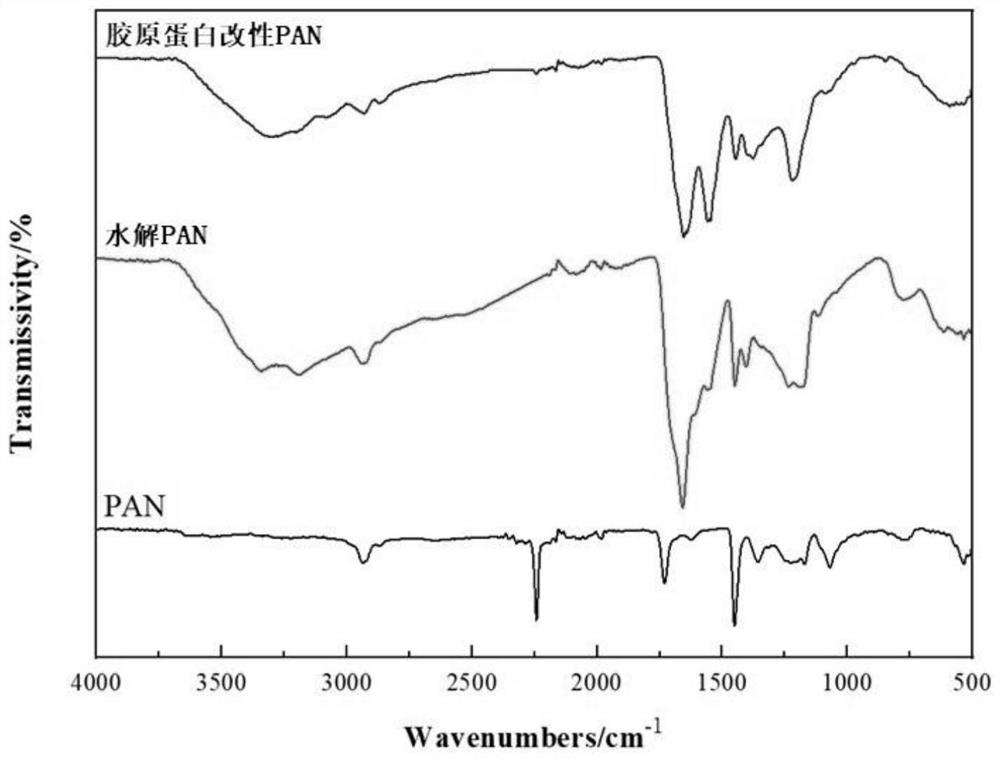 A kind of polyacrylonitrile fiber with biological activity and preparation method thereof