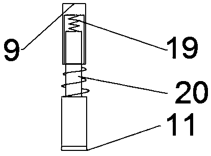 Stirrer device of PVC wire and cable material