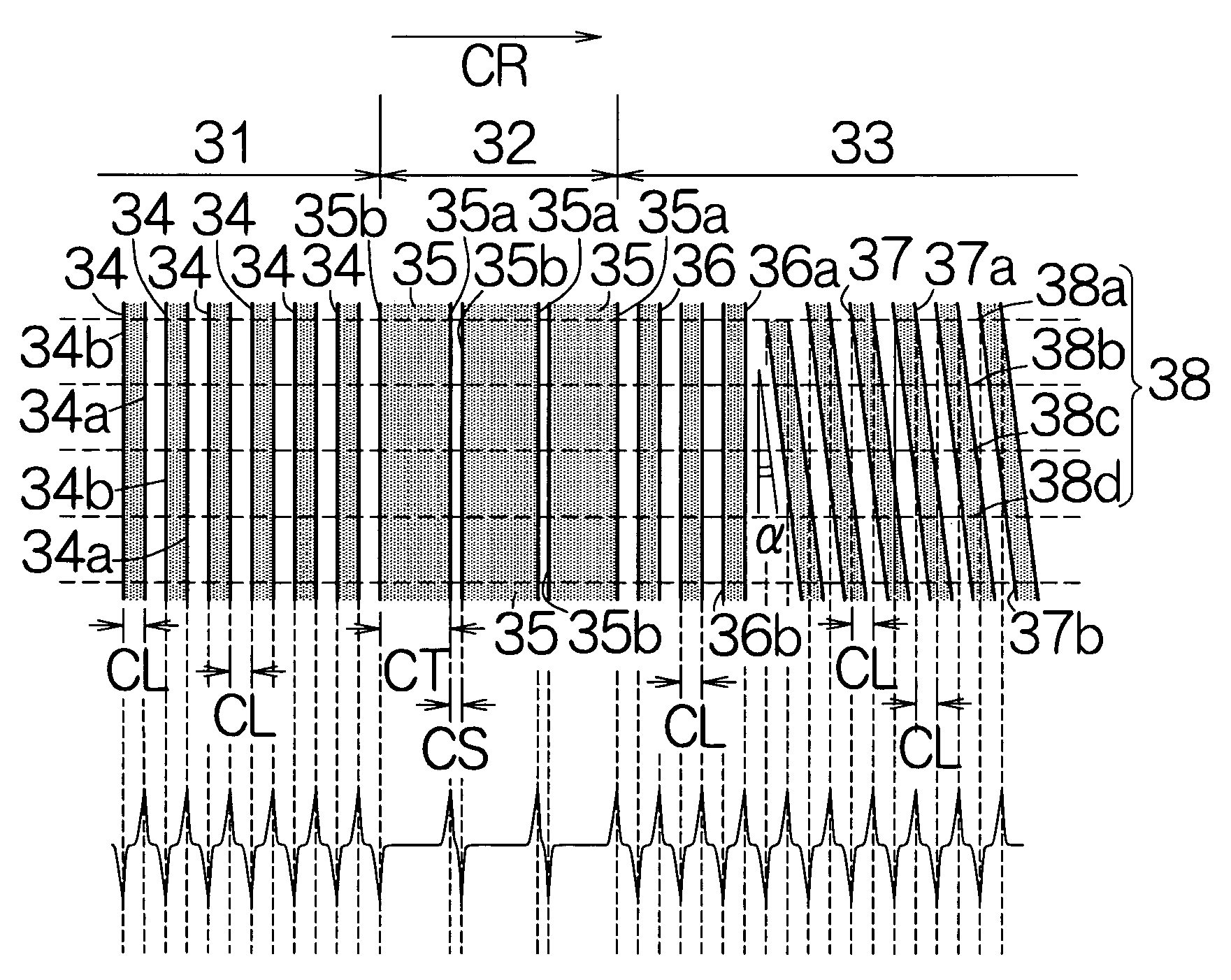 Master medium for magnetic transfer and magnetic disk and magnetic disk drive