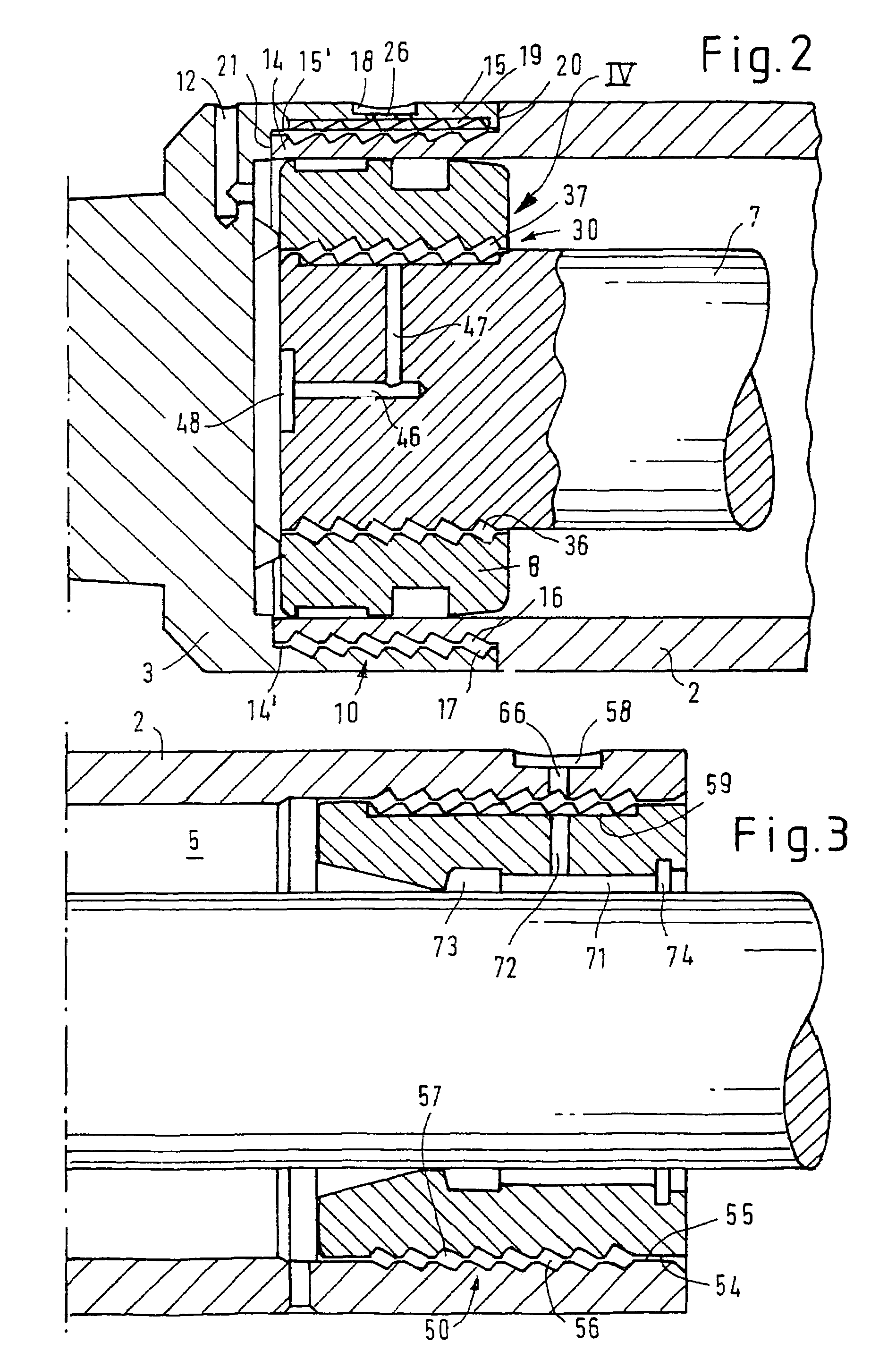 Method for joining the functional parts of hydraulic or pneumatic working devices, and joining connection