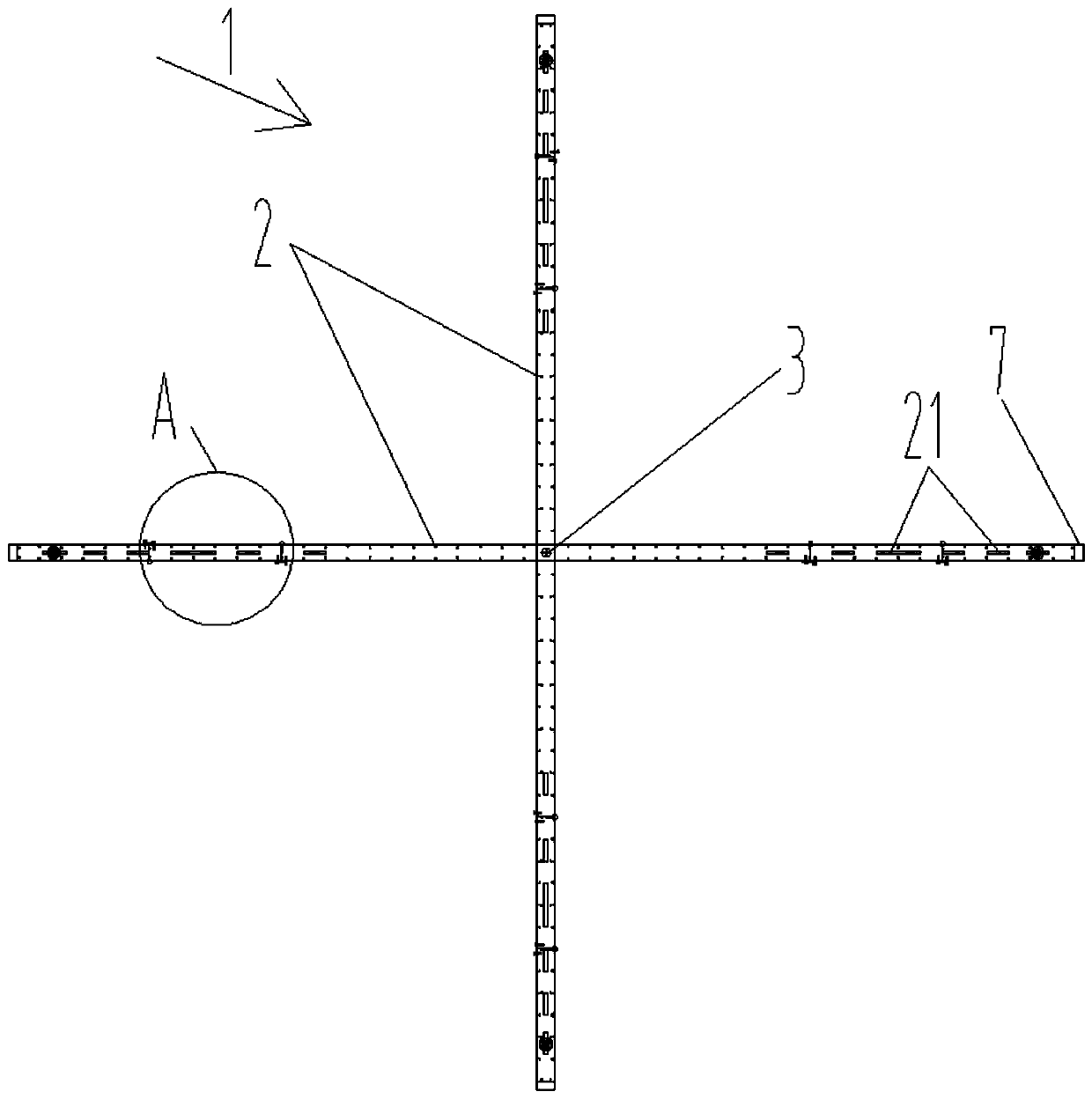 Pile foundation reinforcement cage installation centering device and structure and installation method of pile foundation reinforcement cage