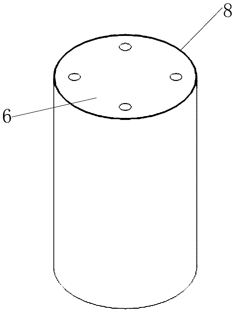 Round sleeve steel-wood assembly node and mounting method thereof