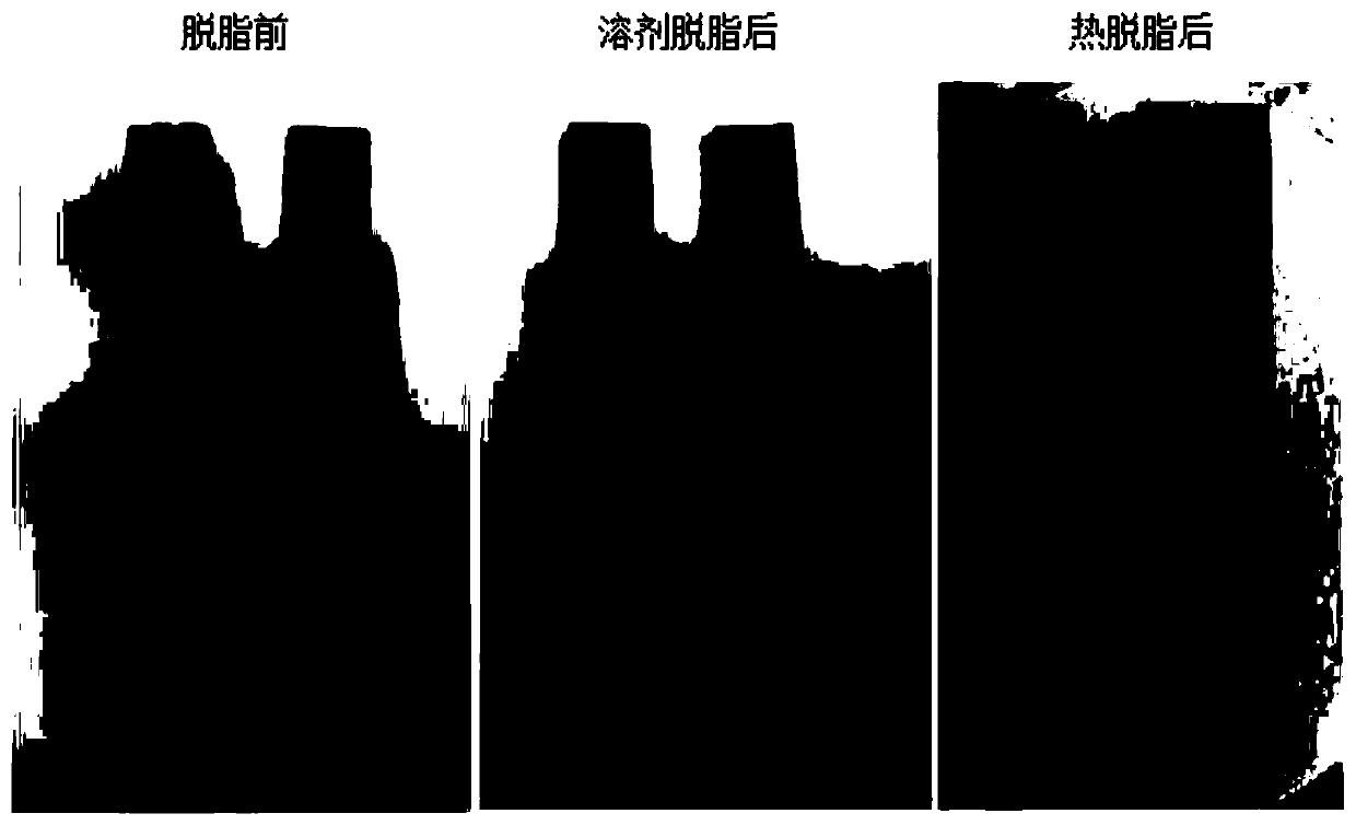 A permanent ferrite sintered magnet injection molding pellets and its preparation and application