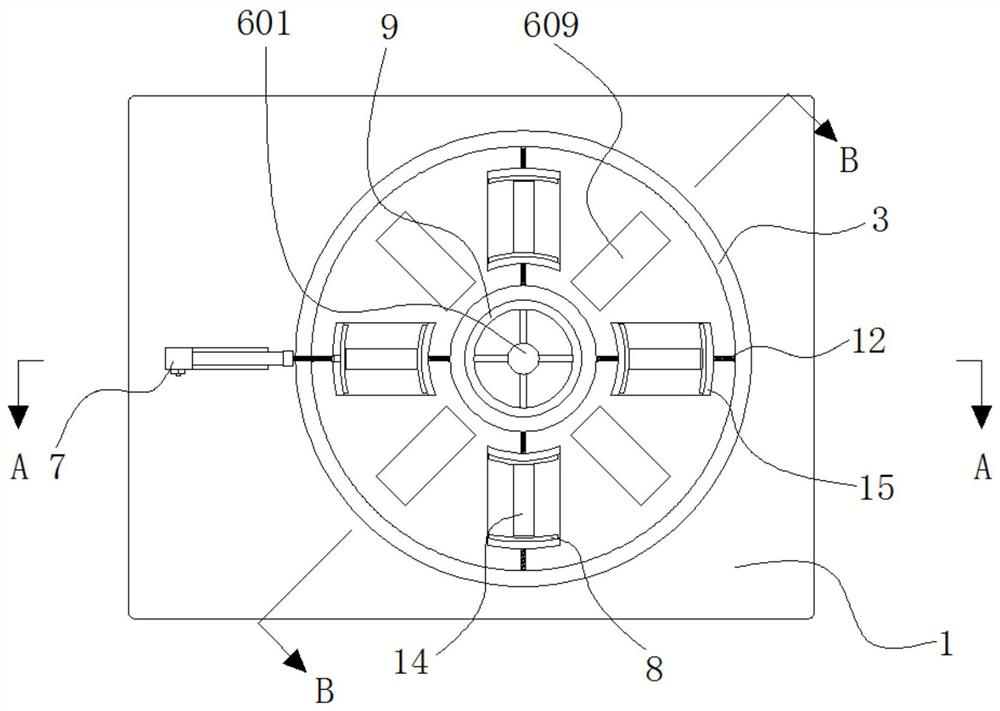 Surface flatness high-precision detection device for rolling bearing manufacturing