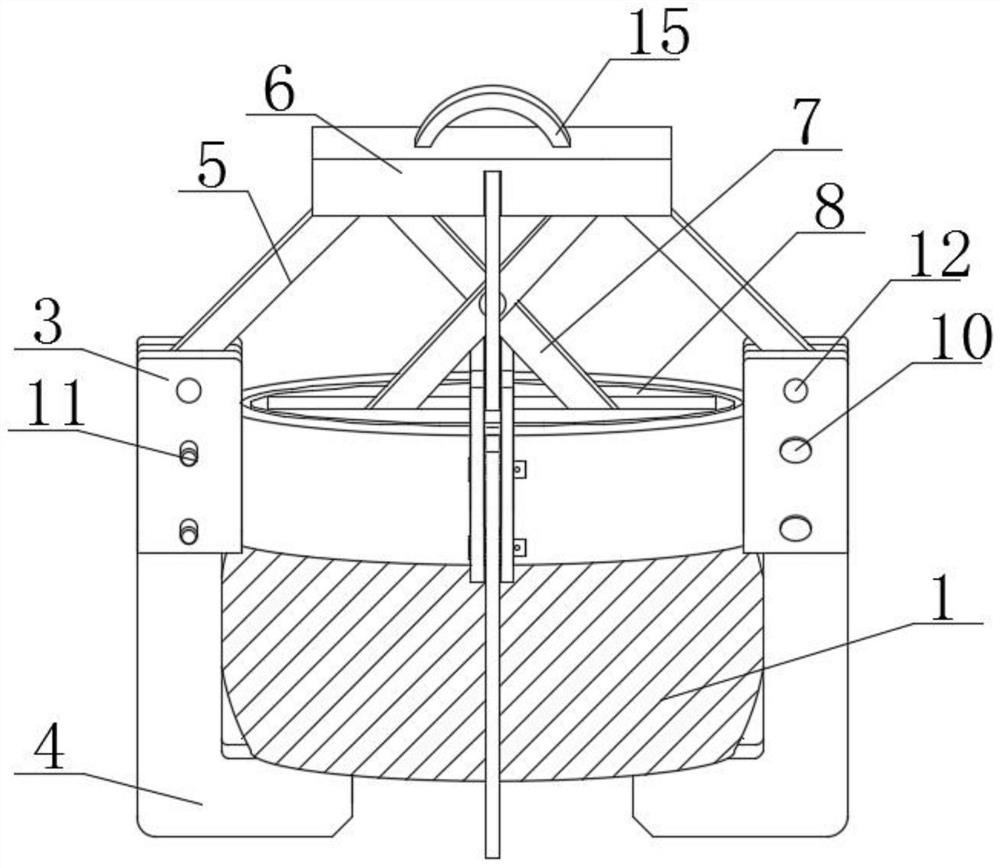 Lifting appliance for disassembling and assembling vertical grinding roller sleeve