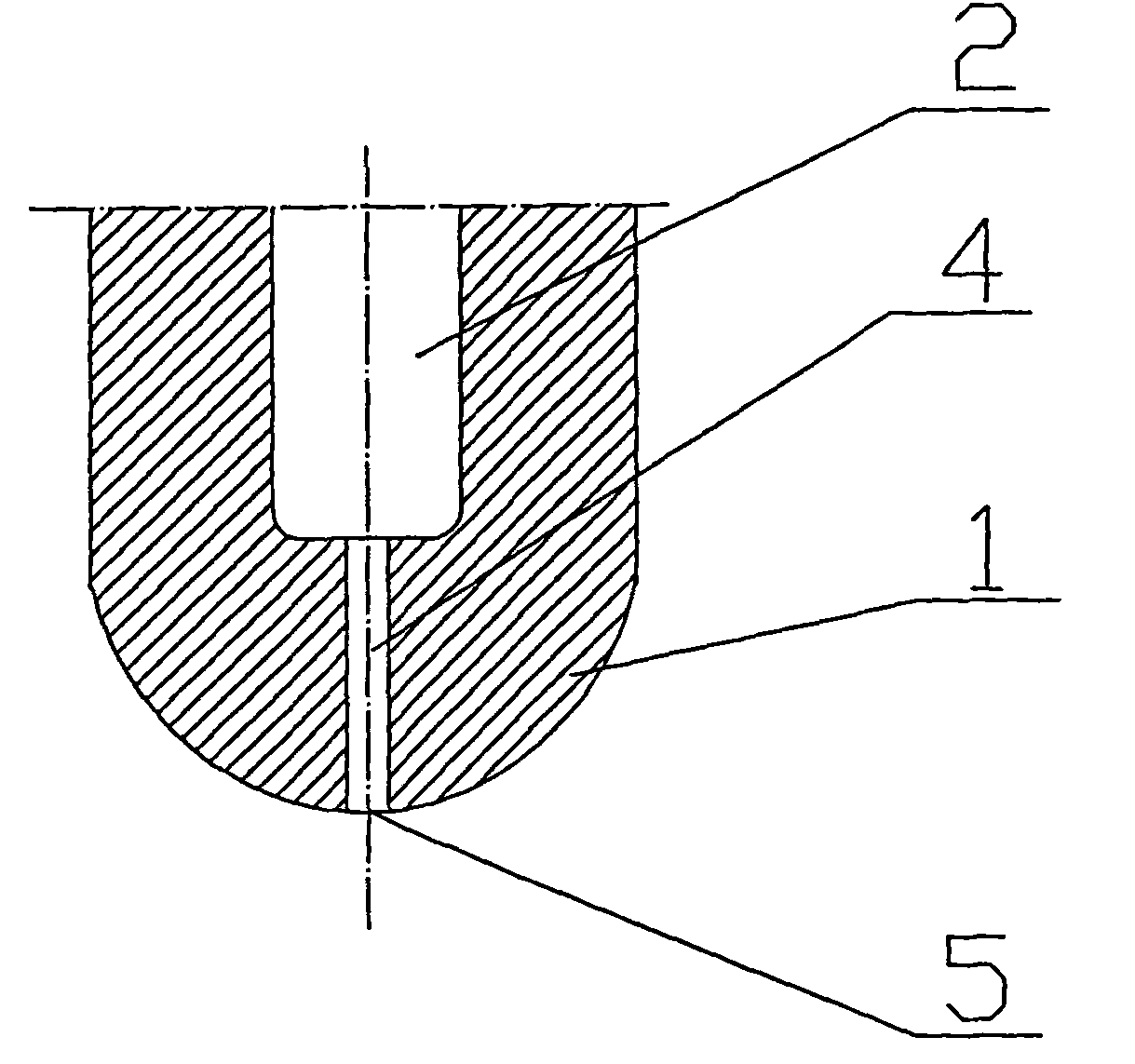 Integral type stopper capable of controlling inflow gas