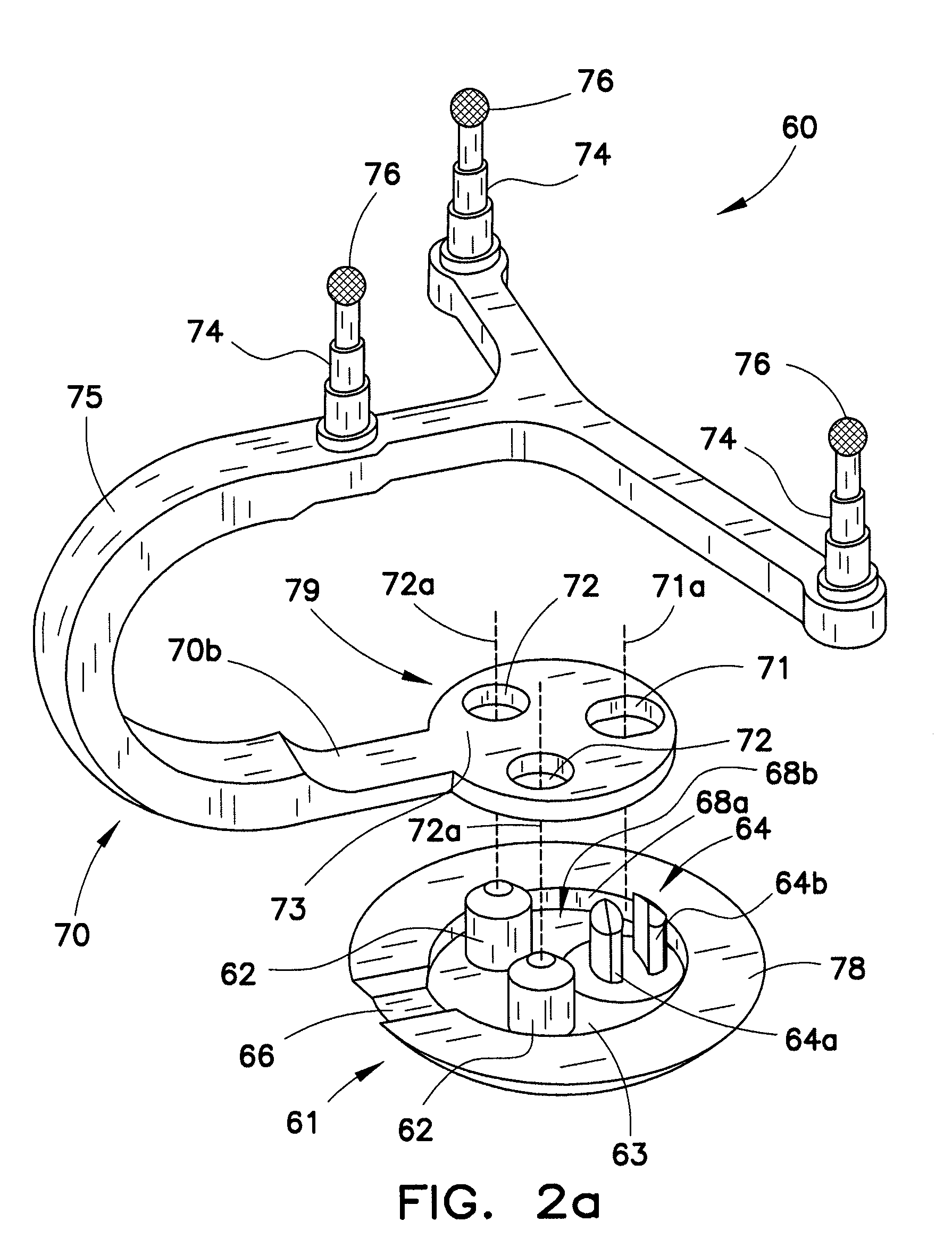 Patella tracking method and apparatus for use in surgical navigation