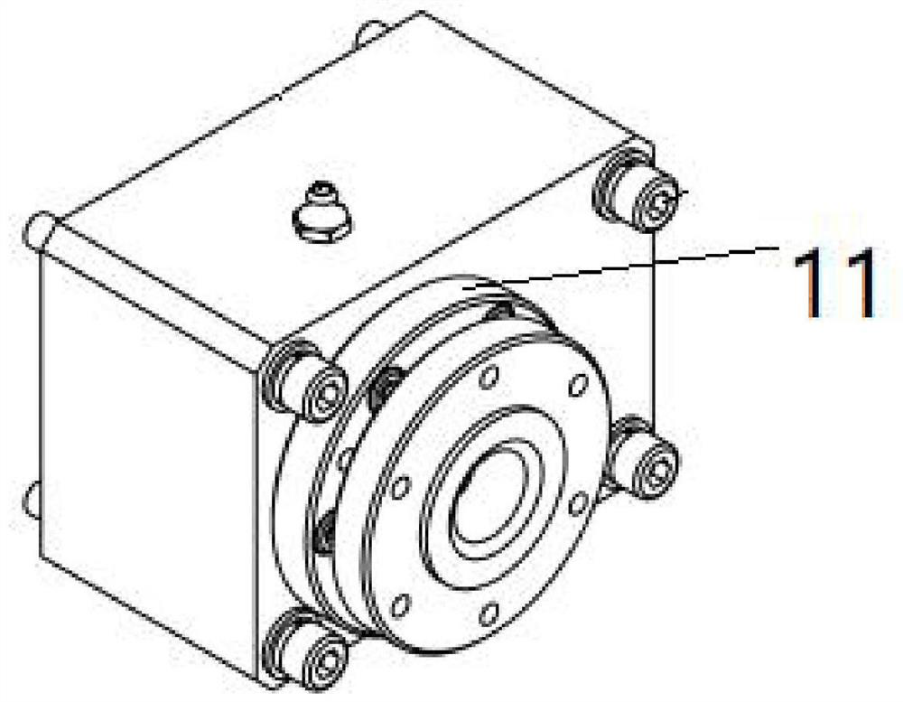 Power takeoff rack test device and test method thereof