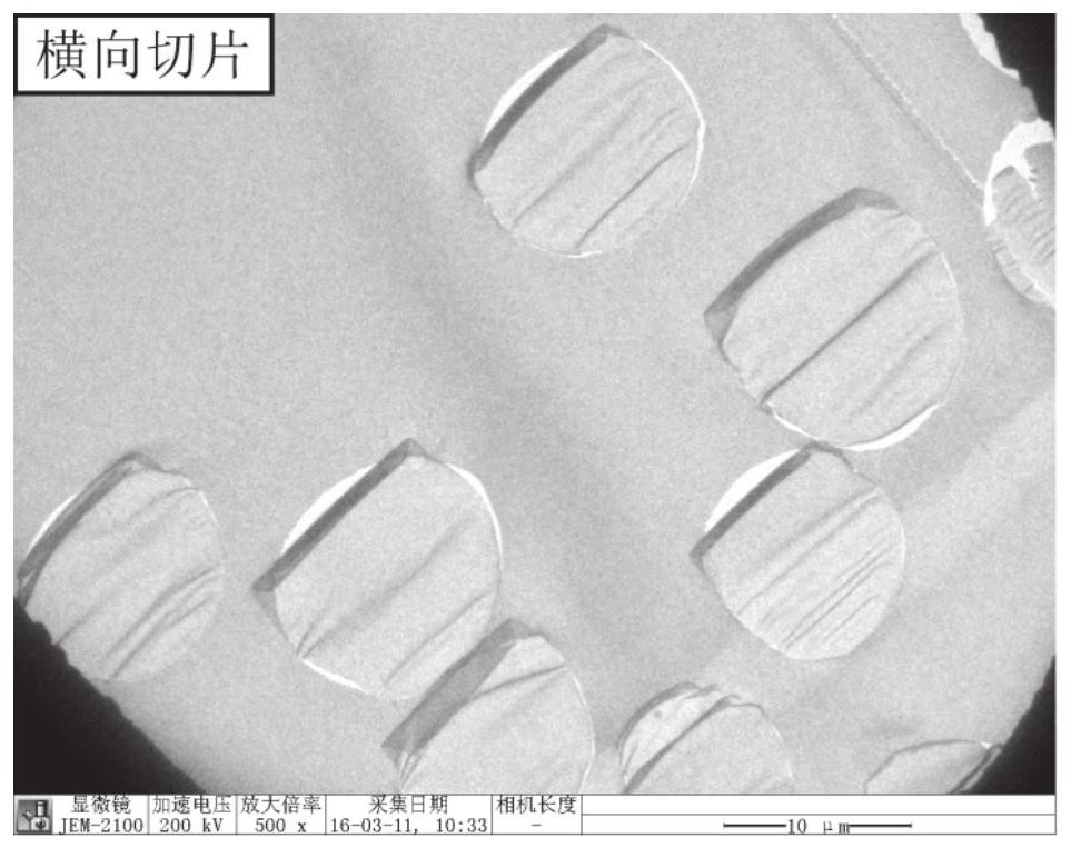 Preparation method and application of ultrathin fiber slice