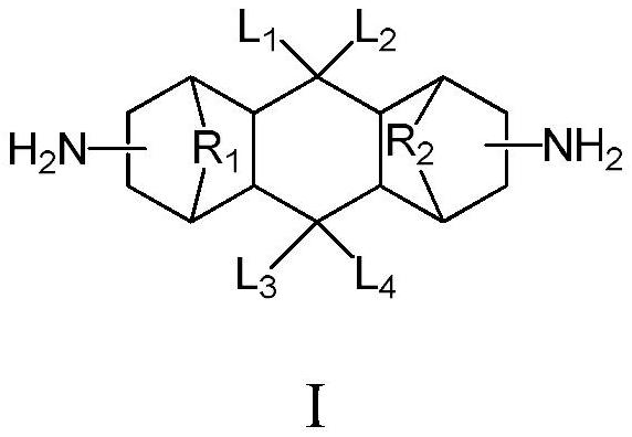 Diamine compound as well as preparation method and application thereof