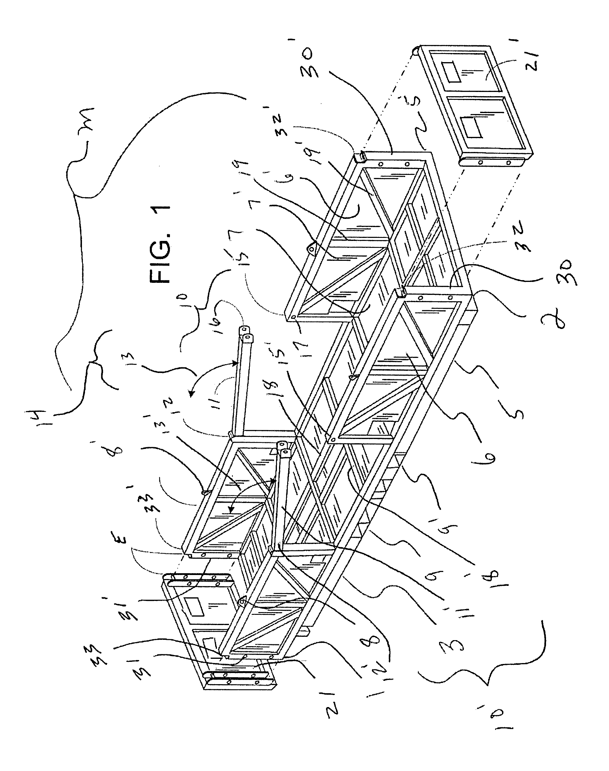 Extendable Cargo System and Method Therefore