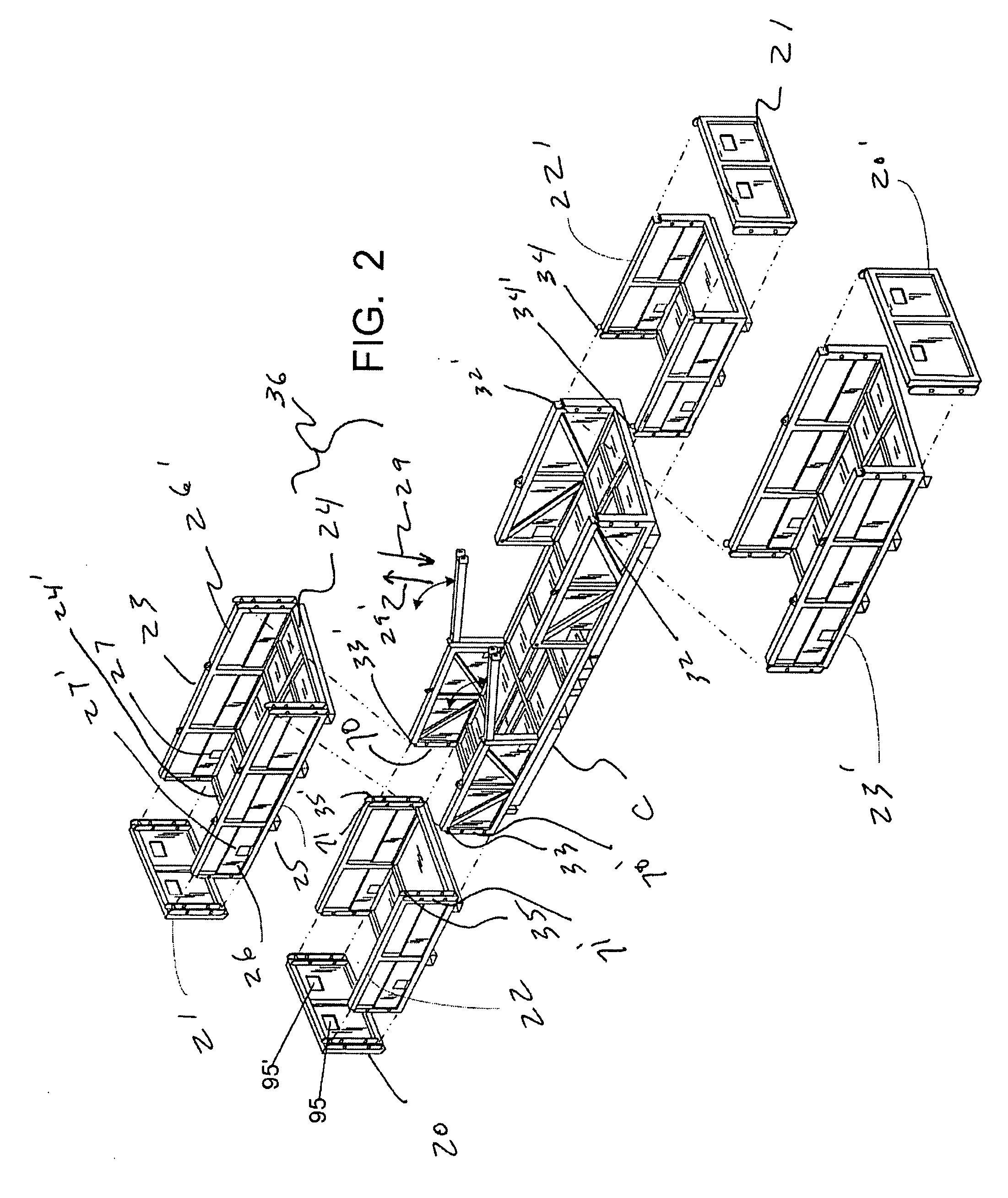 Extendable Cargo System and Method Therefore