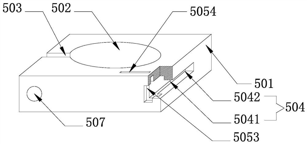 Portable thunder early warning device and system and thunder early warning method\