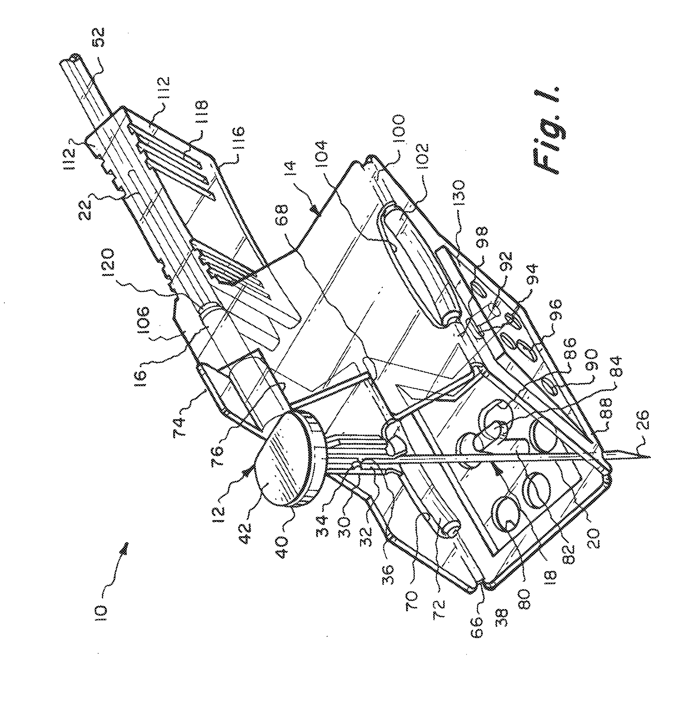 Huber needle safety enclosure