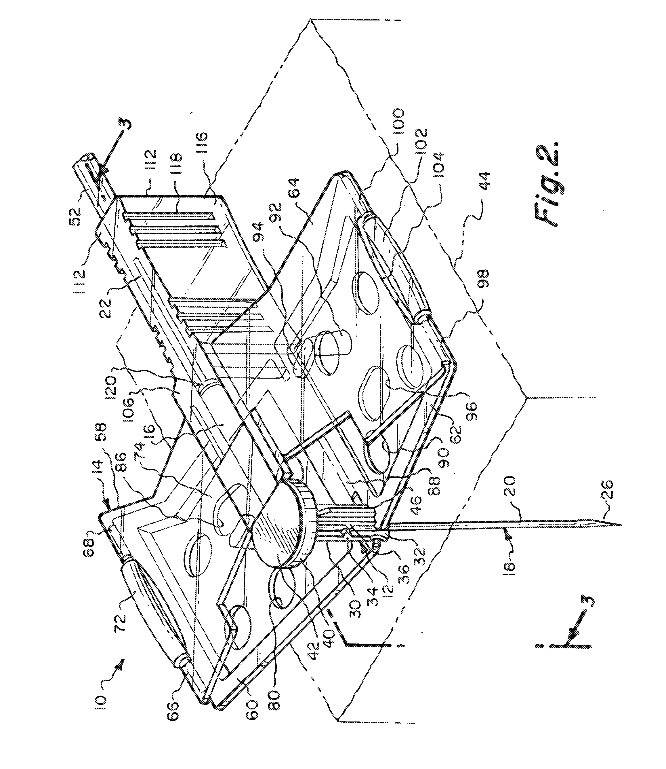 Huber needle safety enclosure