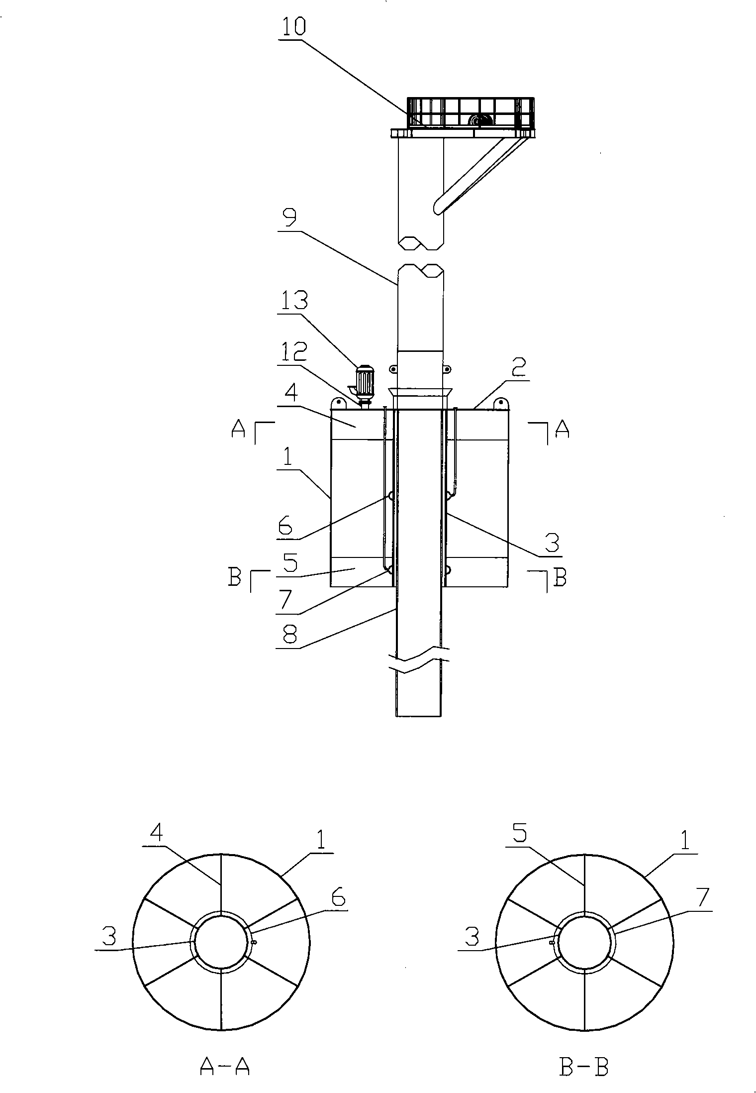 Novel single pillar structure and mounting method thereof