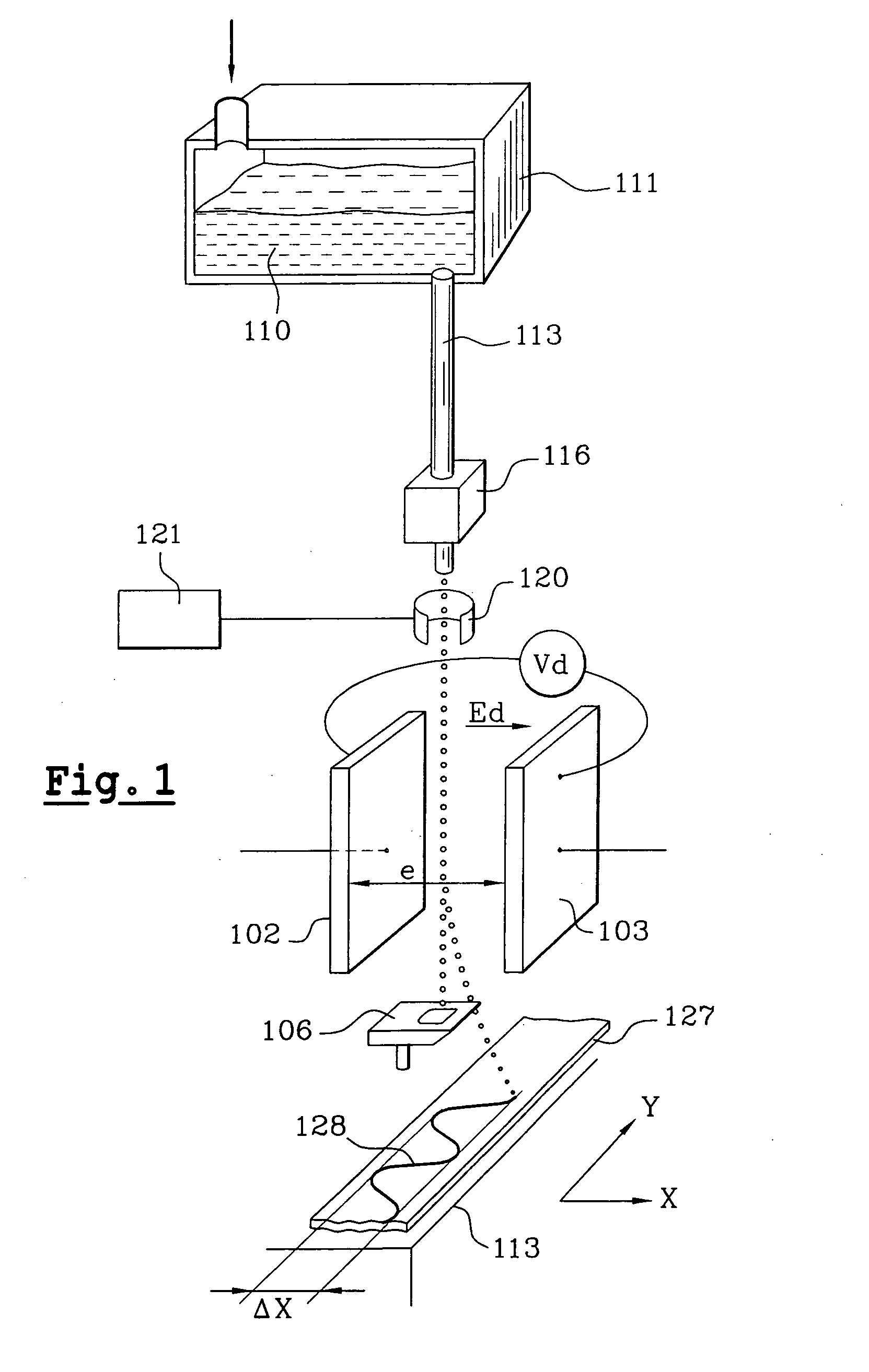 Hydroelectric coupling for a printhead and a printer equipped with one such coupling
