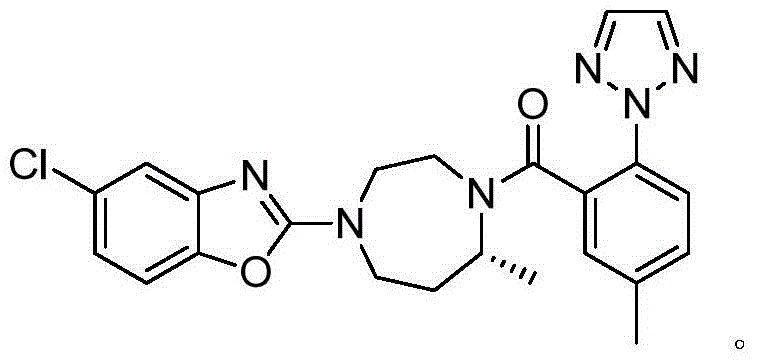 Preparation method of triazoie compound