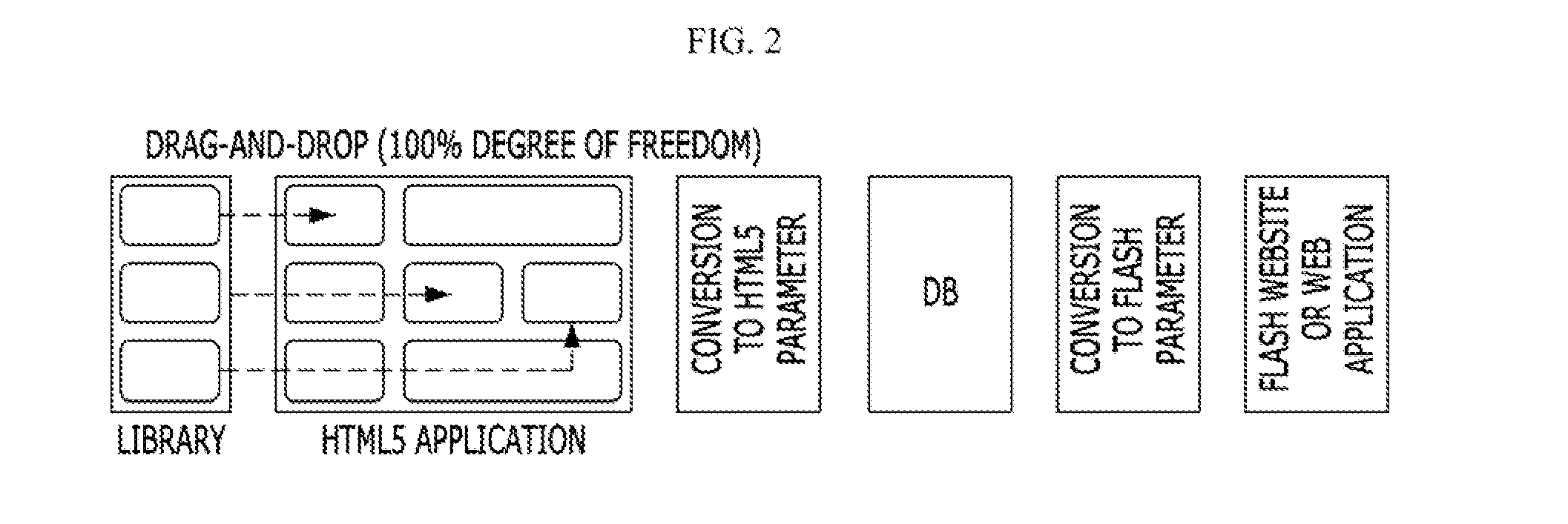 System and method for dynamically converting webpage, and computer-readable recording medium