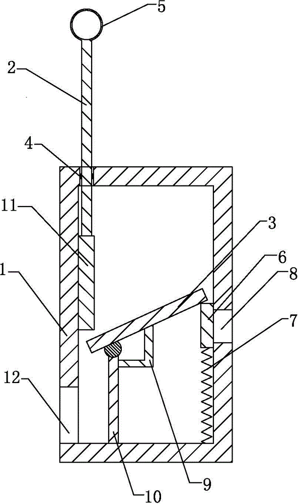 Quantitative faucet for water dispenser