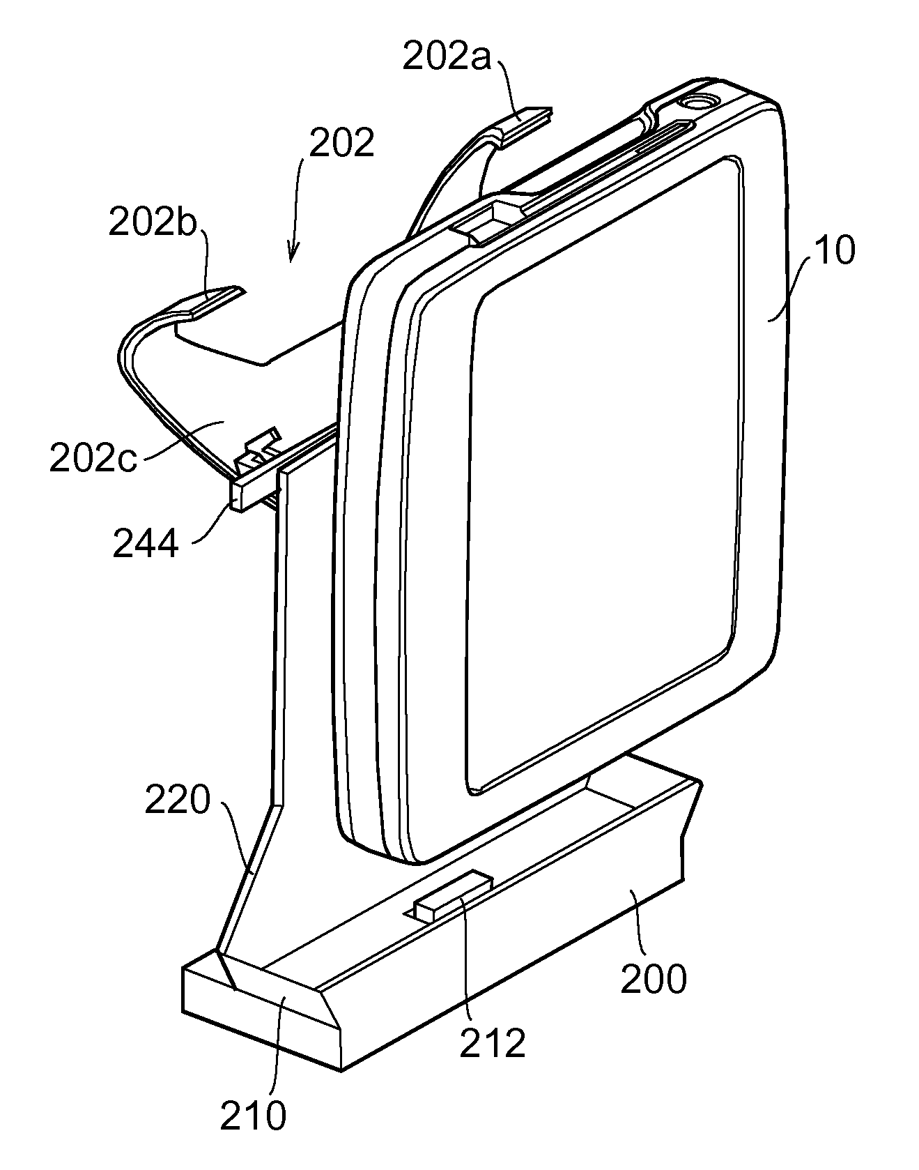 Docking station and ultrasonic diagnostic system