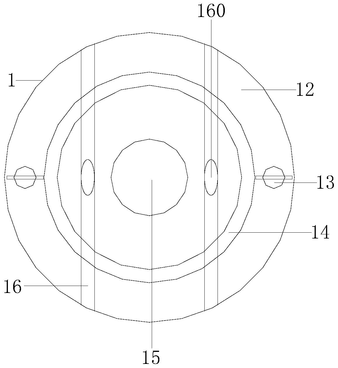 Lifting and translation device based on circular tube transferring noise-reduction transmission