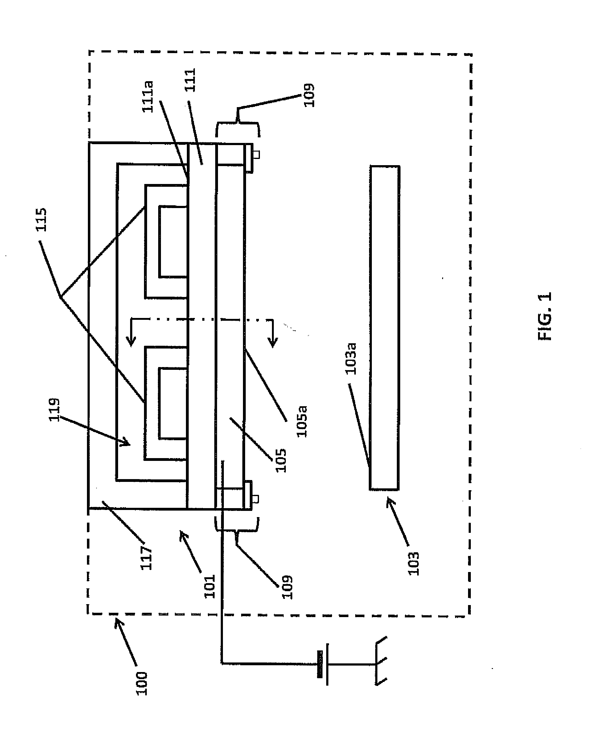 Sputtering target temperature control utilizing layers having predetermined emissivity coefficients