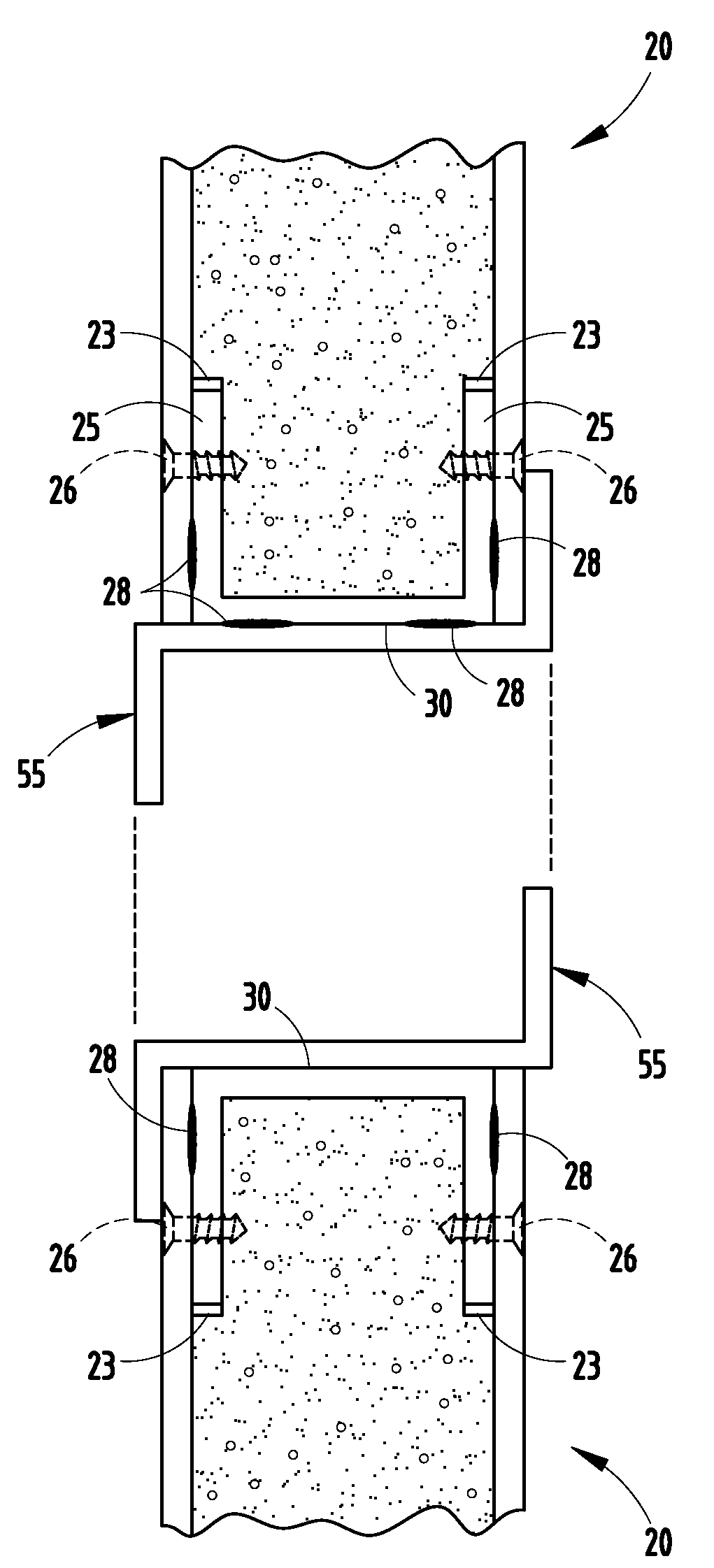 Structural insulated panel system including junctures