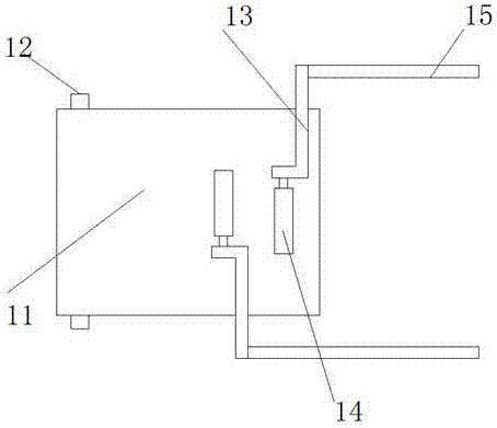 Metal casting defective product recovery device