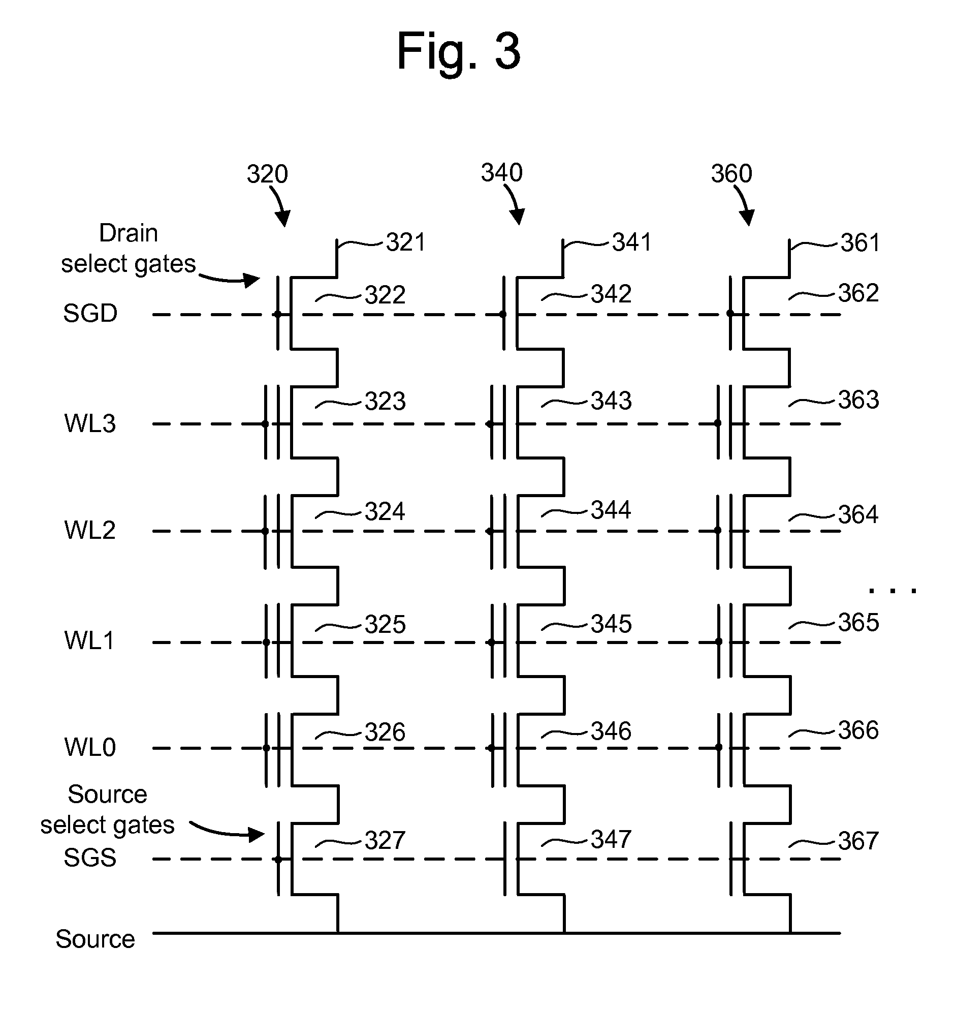Method for fabricating non-volatile storage with individually controllable shield plates between storage elements