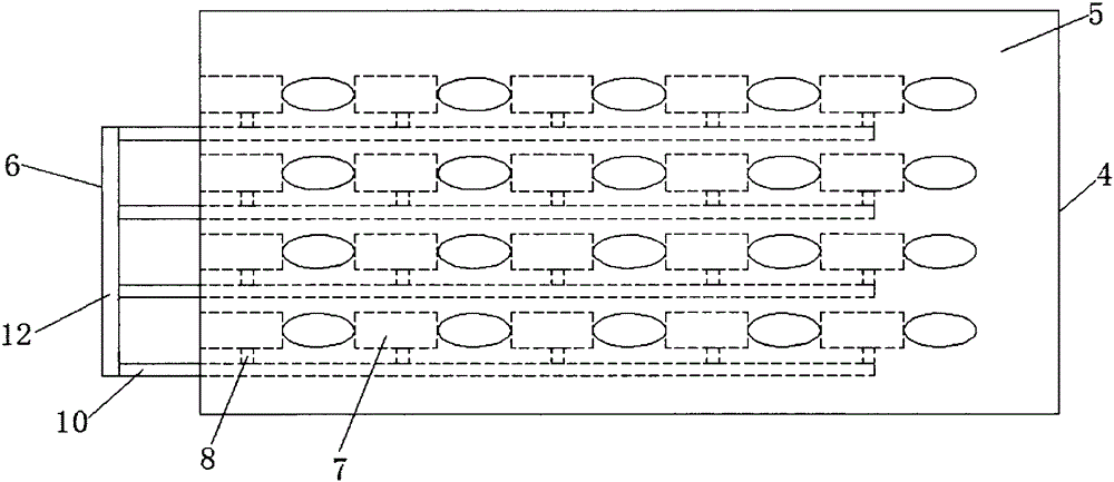Length-adjustable type screening device of granulator