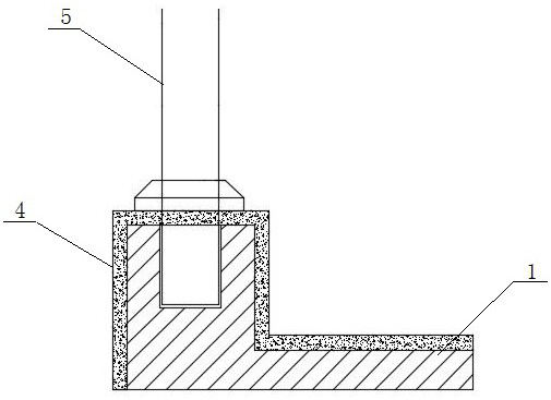 Prefabricated barrier-free wheelchair ramp