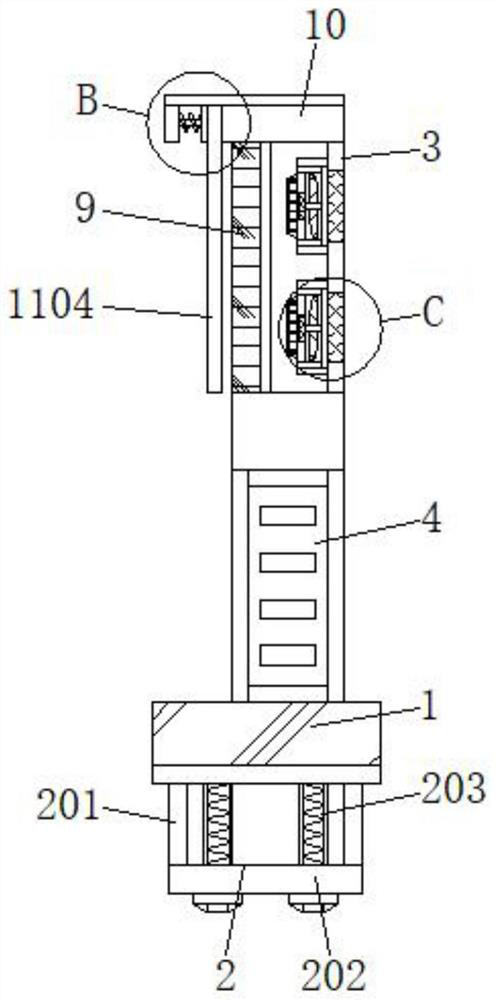 Indoor navigation device for indoor parking lot