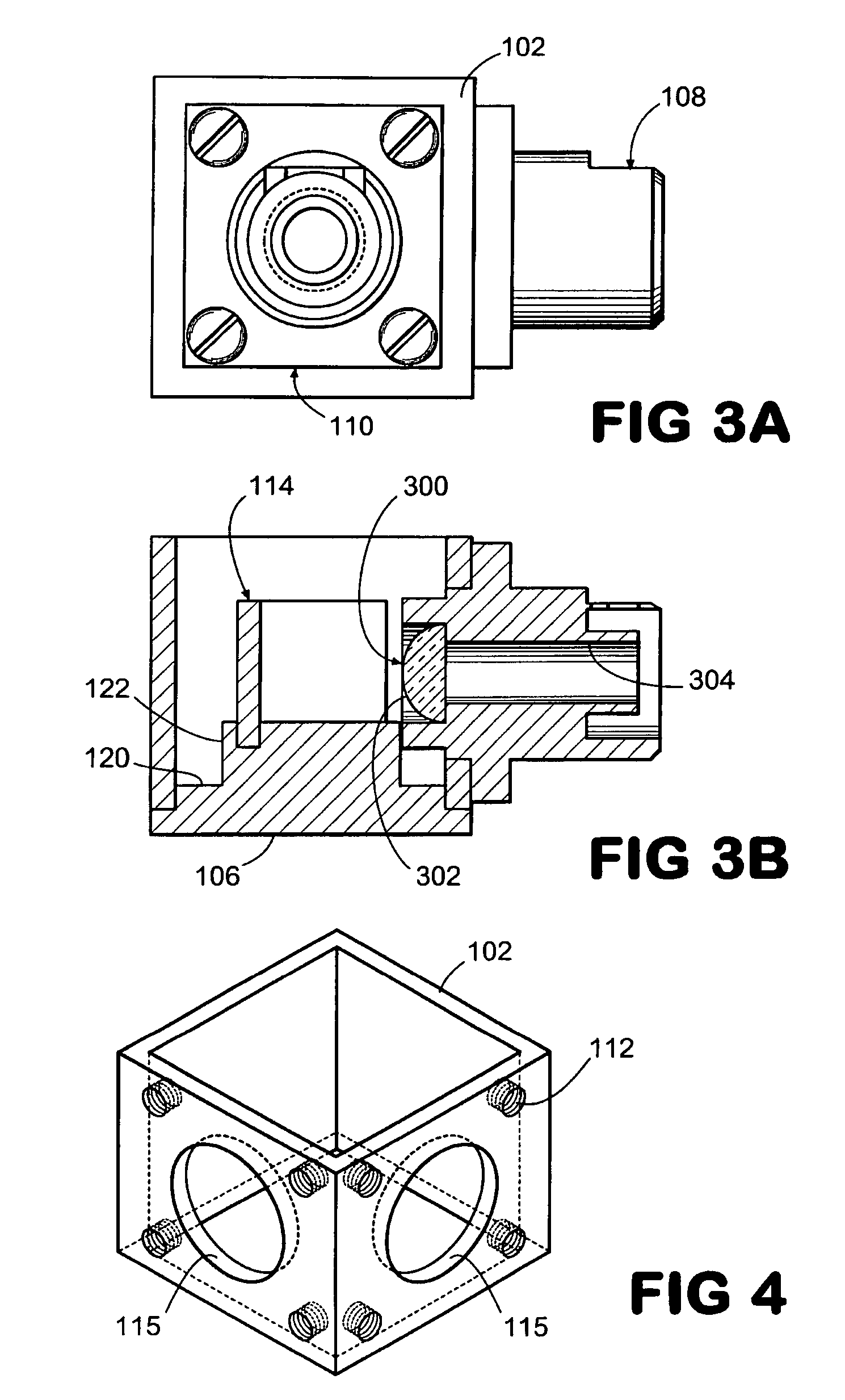 System and method for coupling and redirecting optical energy between two optical waveguides oriented at a predetermined angle